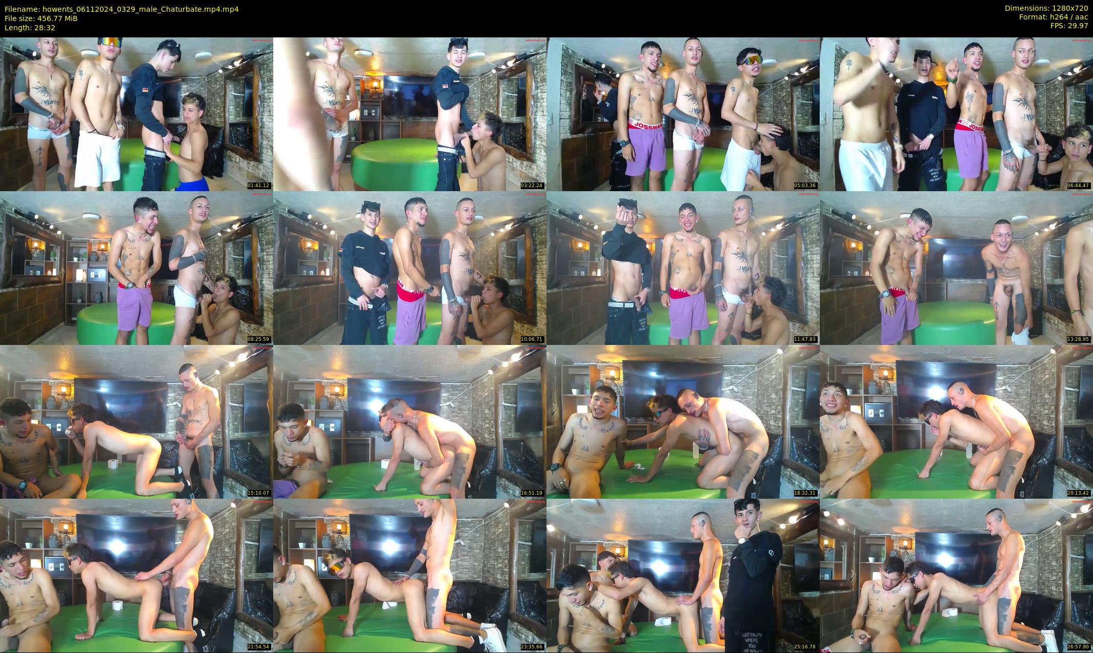 howents — 29 minute Chaturbate male cam show recording, 720p, Nov 6, 2024