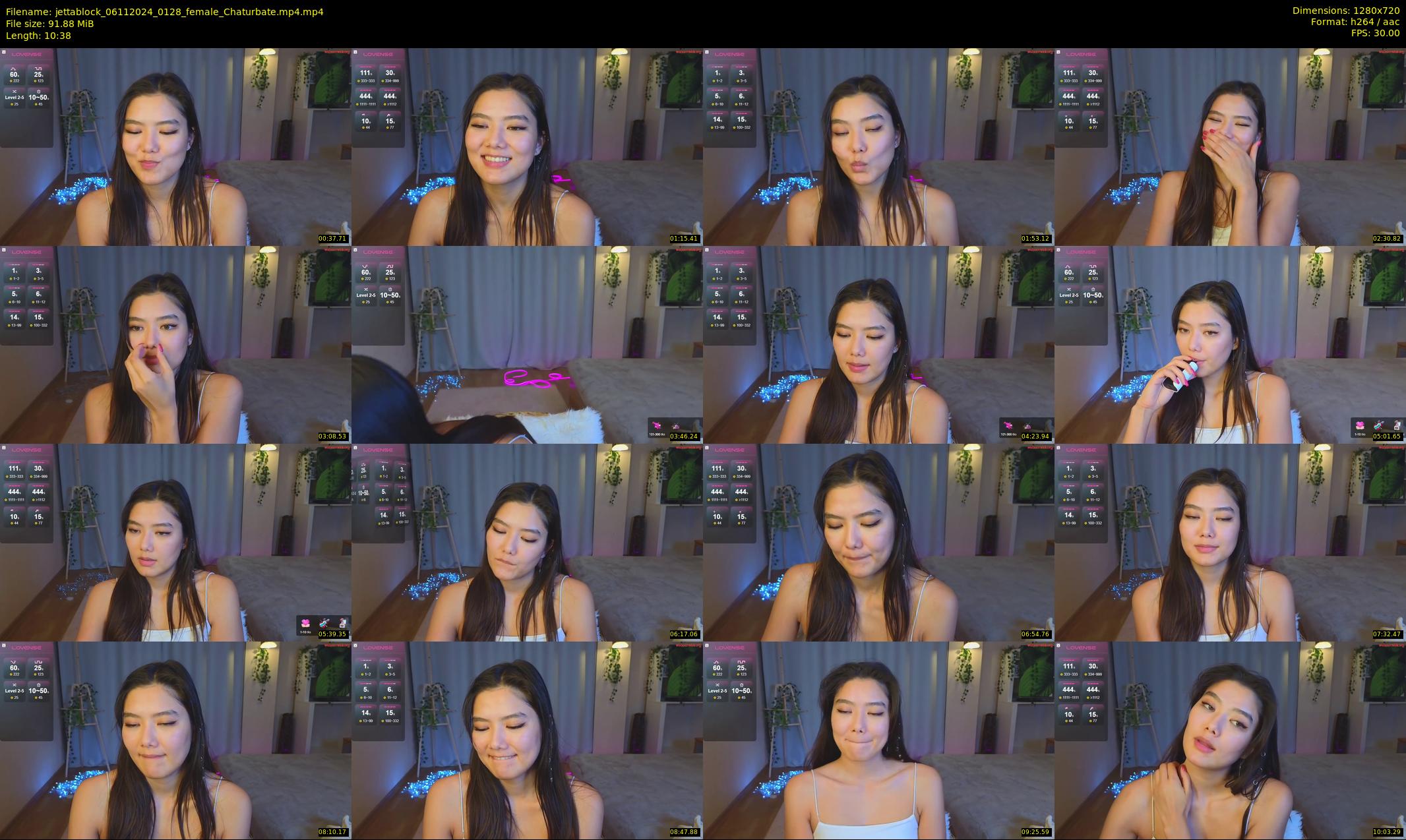 jettablock — 11 minute Chaturbate female cam show recording, 720p, Nov 6, 2024