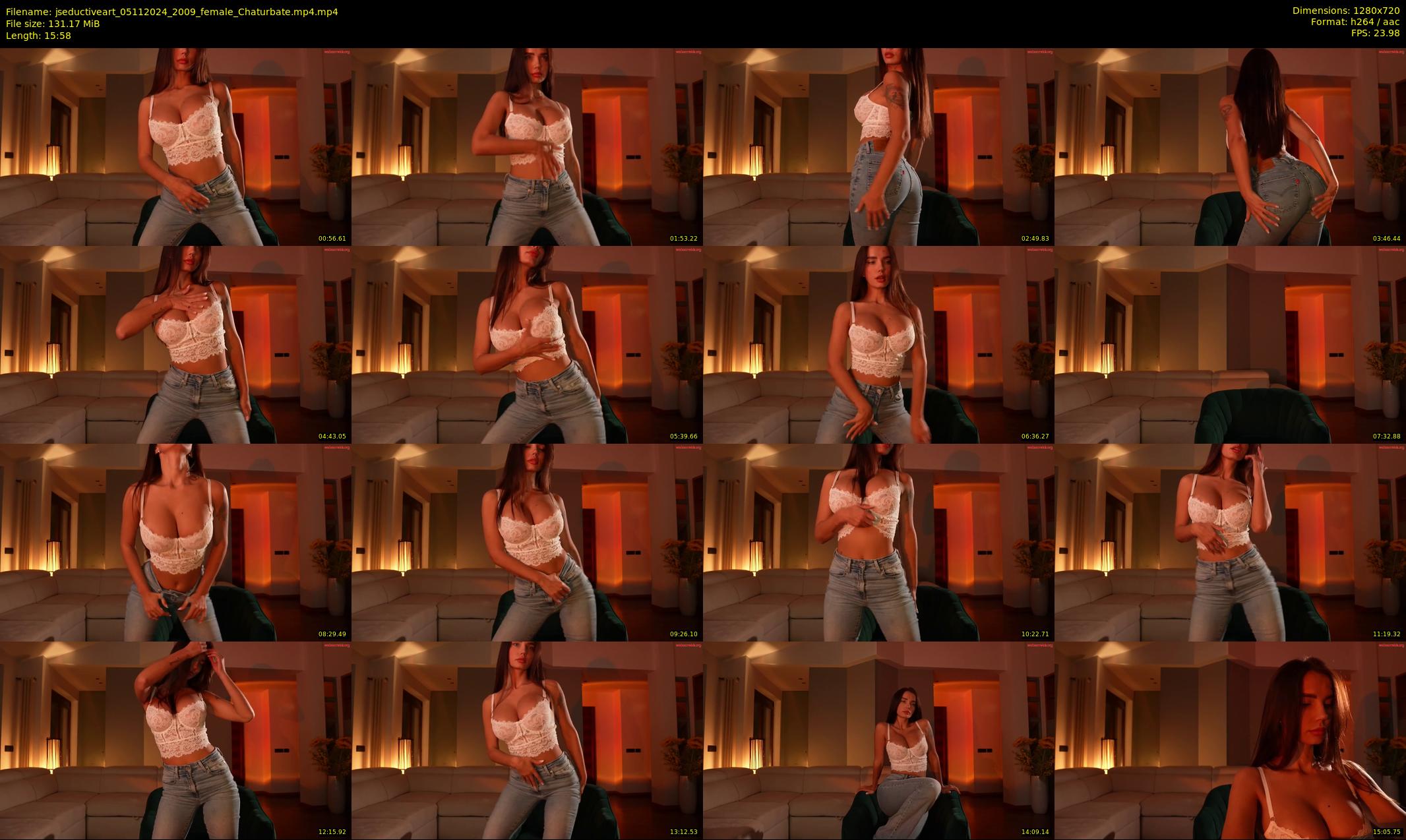 jseductiveart — 16 minute Chaturbate female cam show recording, 720p, Nov 5, 2024