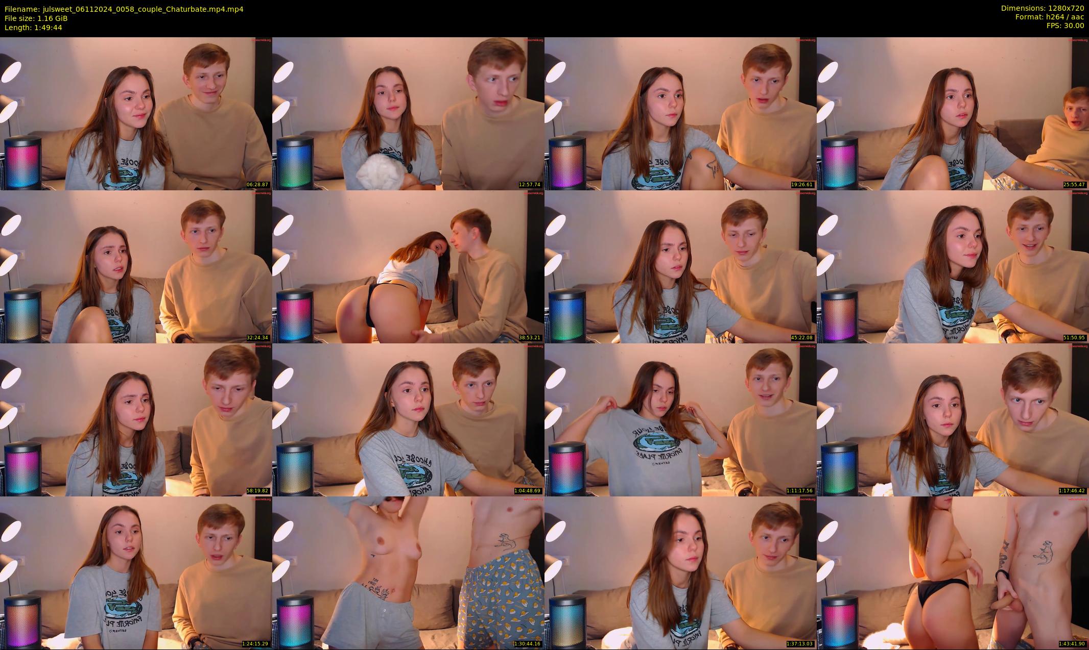 julsweet — 110 minute Chaturbate male cam show recording, 720p, Nov 6, 2024