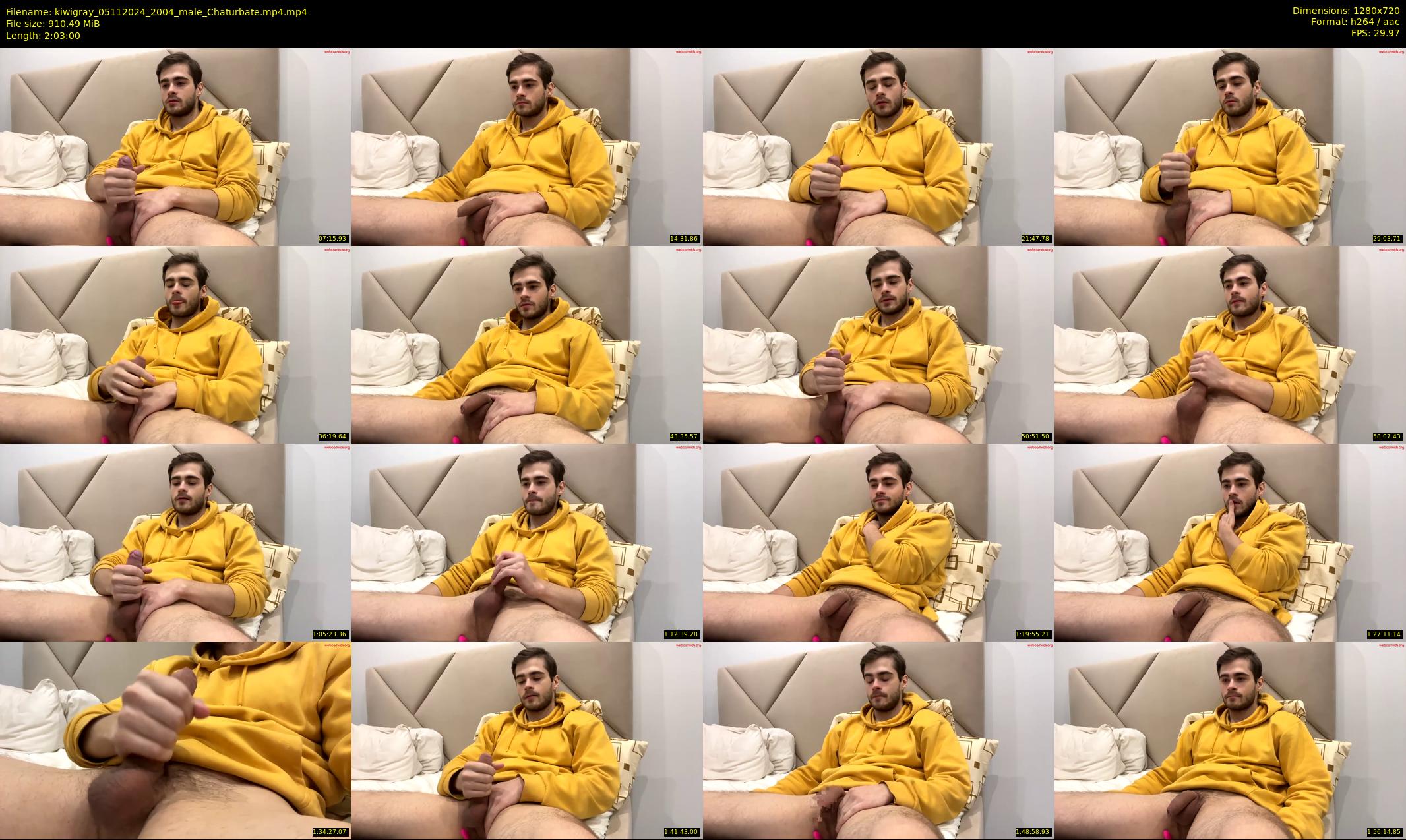 kiwigray — 123 minute Chaturbate male cam show recording, 720p, Nov 5, 2024