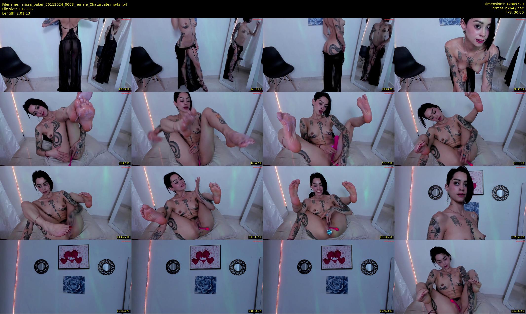 larissa_baker — 122 minute Chaturbate female cam show recording, 720p, Nov 6, 2024