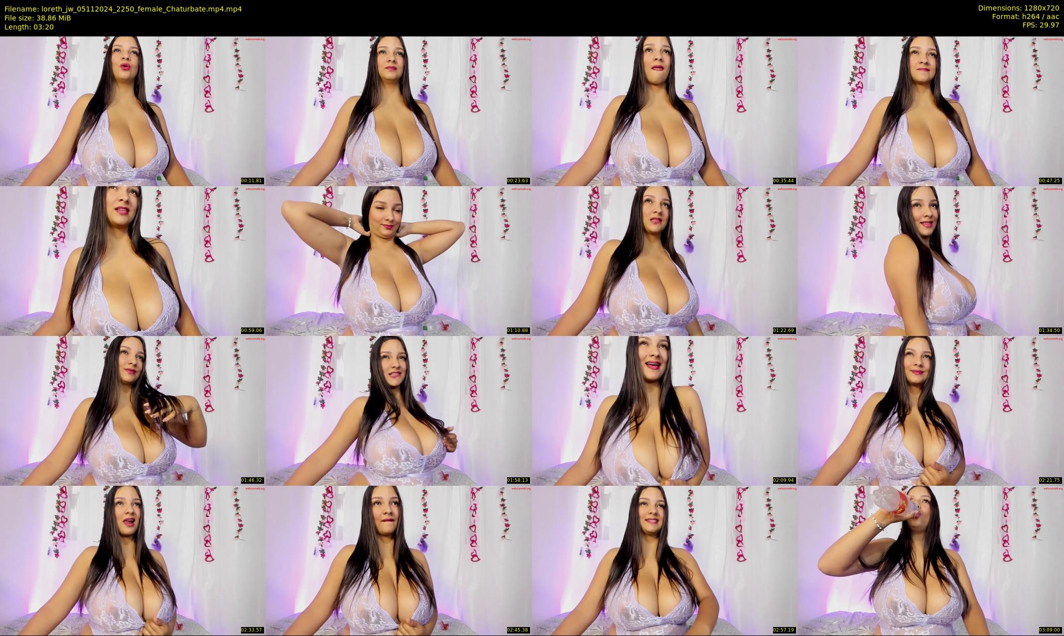 loreth_jw — 4 minute Chaturbate female cam show recording, 720p, Nov 5, 2024
