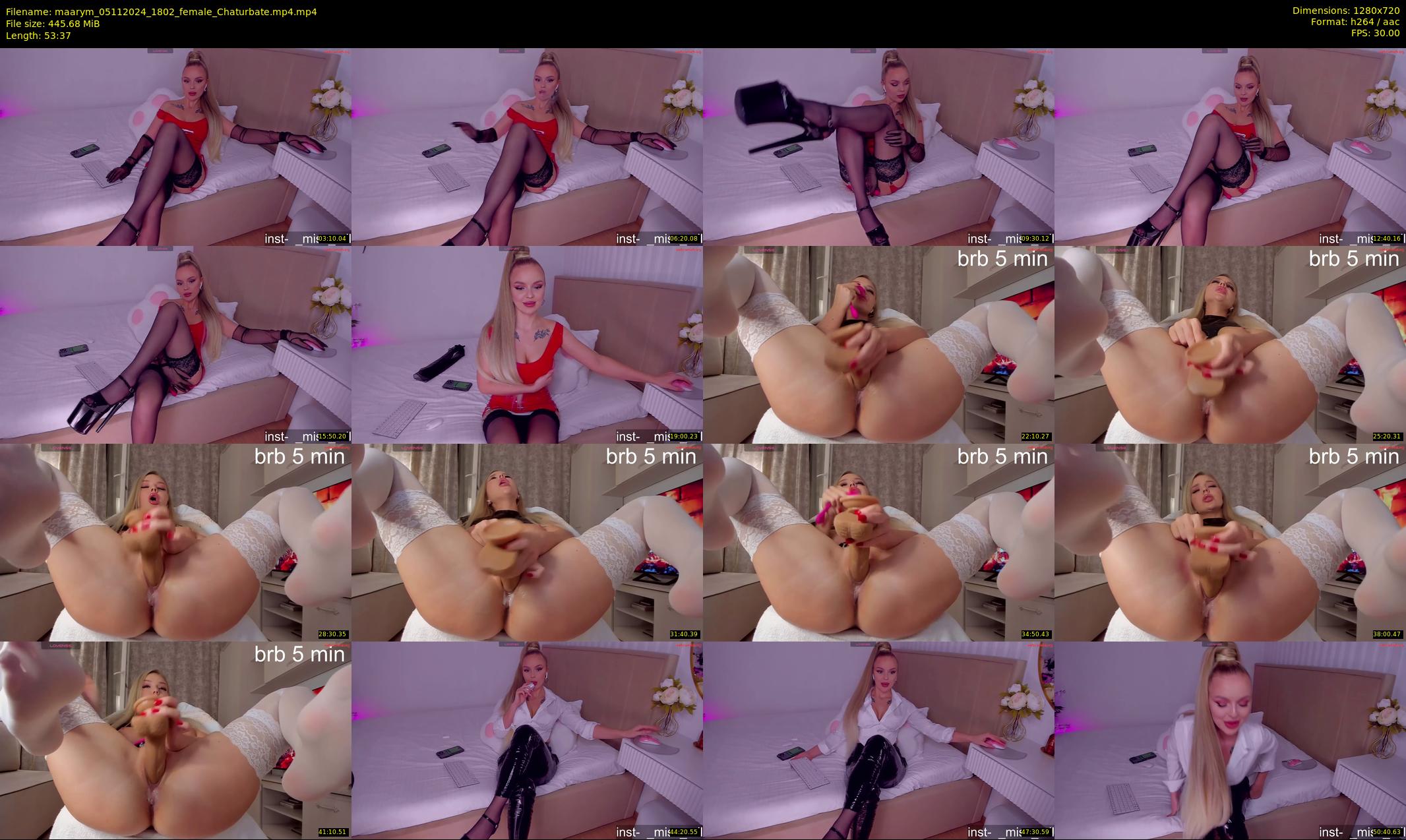maarym — 54 minute Chaturbate couple cam show recording, 720p, Nov 5, 2024