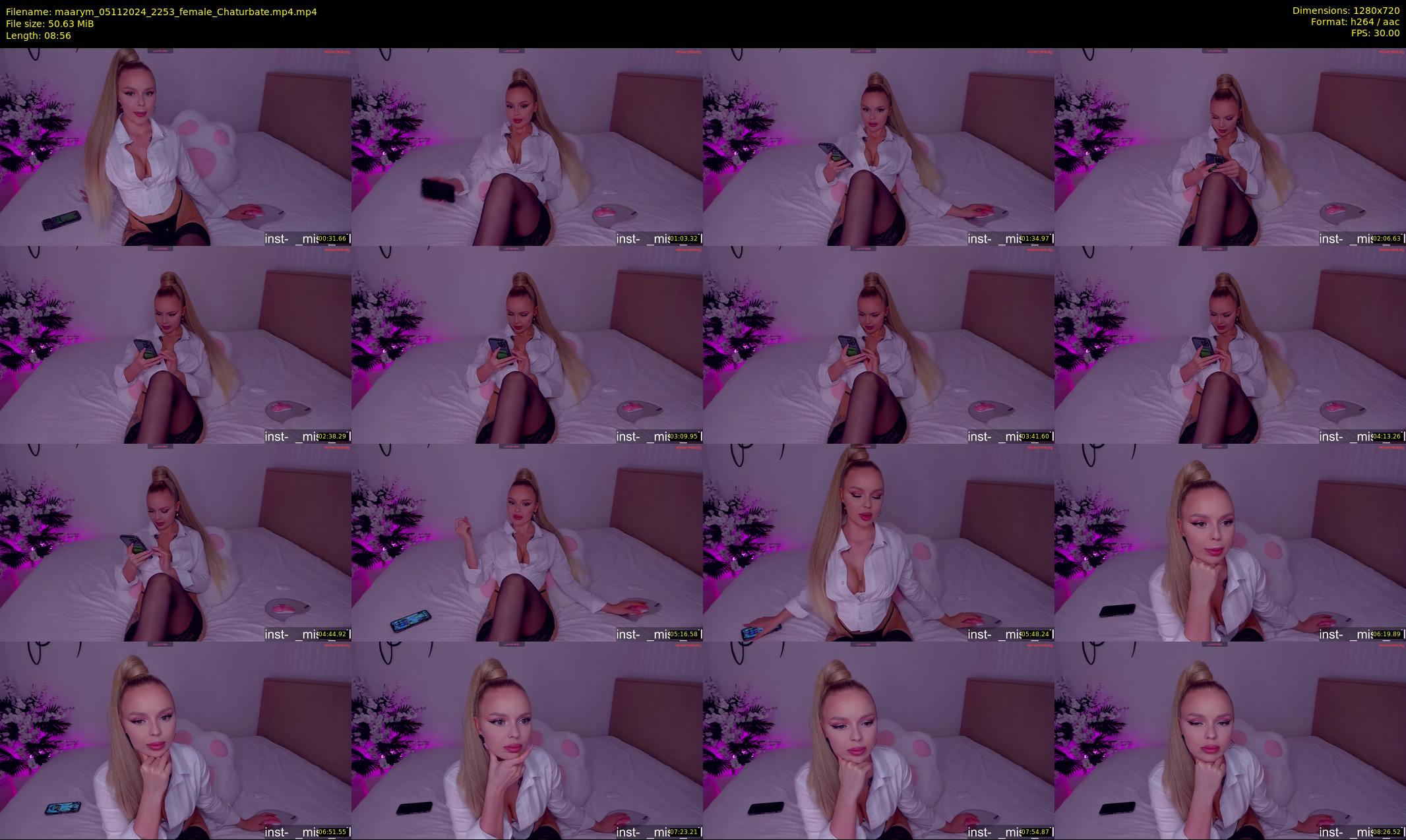 maarym — 9 minute Chaturbate couple cam show recording, 720p, Nov 5, 2024