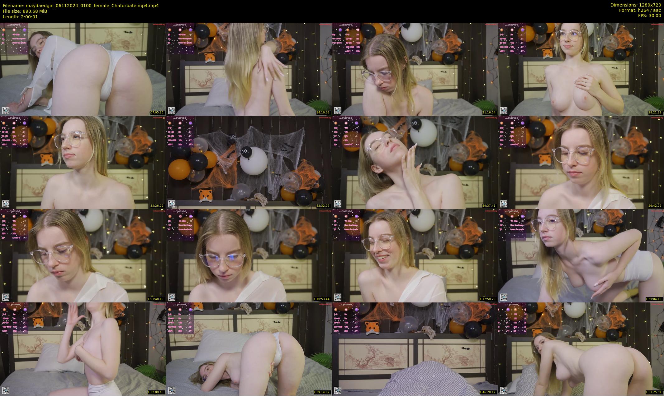 maydaedgin — 121 minute Chaturbate female cam show recording, 720p, Nov 6, 2024