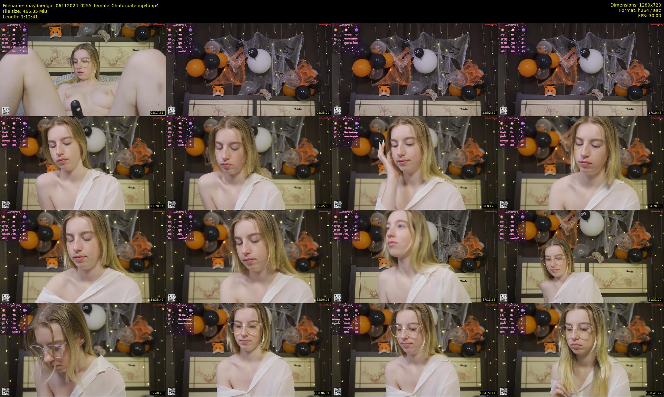 maydaedgin — 73 minute Chaturbate female cam show recording, 720p, Nov 6, 2024