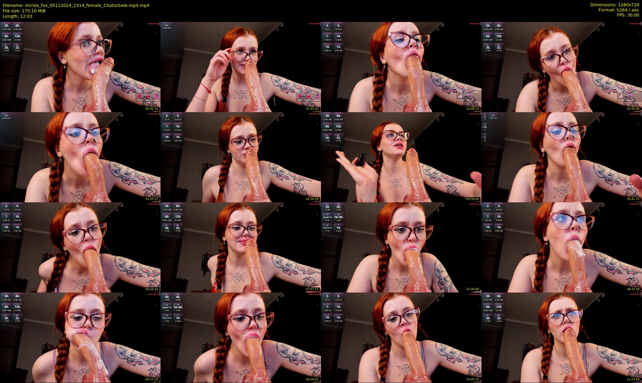 mirida_fox — 13 minute Chaturbate female cam show recording, 720p, Nov 5, 2024