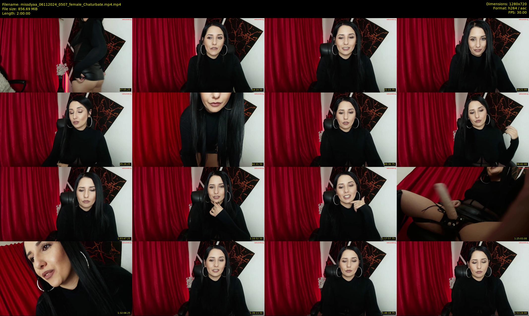 missdyaa — 120 minute Chaturbate female cam show recording, 720p, Nov 6, 2024