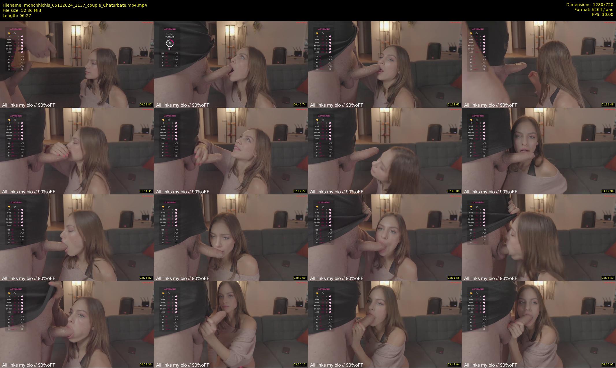monchhichis — 7 minute Chaturbate couple cam show recording, 720p, Nov 5, 2024