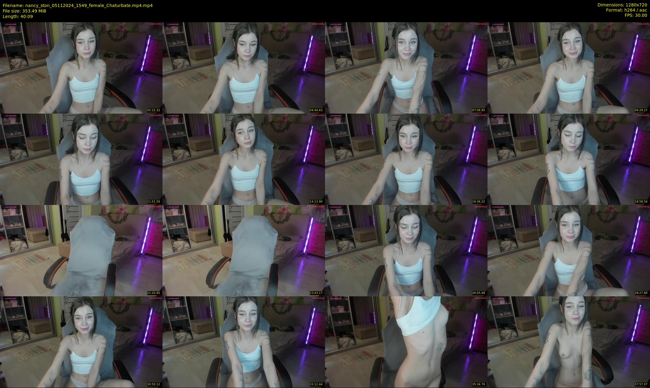 nancy_ston — 41 minute Chaturbate female cam show recording, 720p, Nov 5, 2024