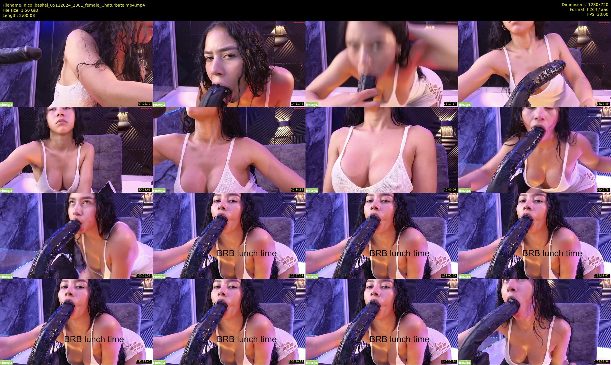 nicollbashel — 121 minute Chaturbate female cam show recording, 720p, Nov 5, 2024