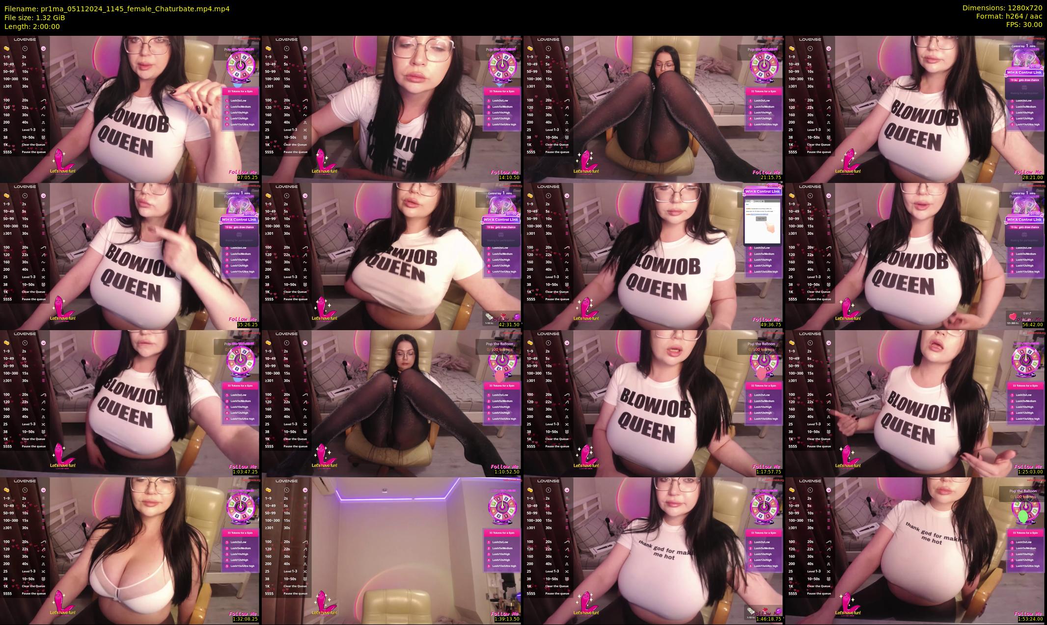 pr1ma — 120 minute Chaturbate female cam show recording, 720p, Nov 5, 2024