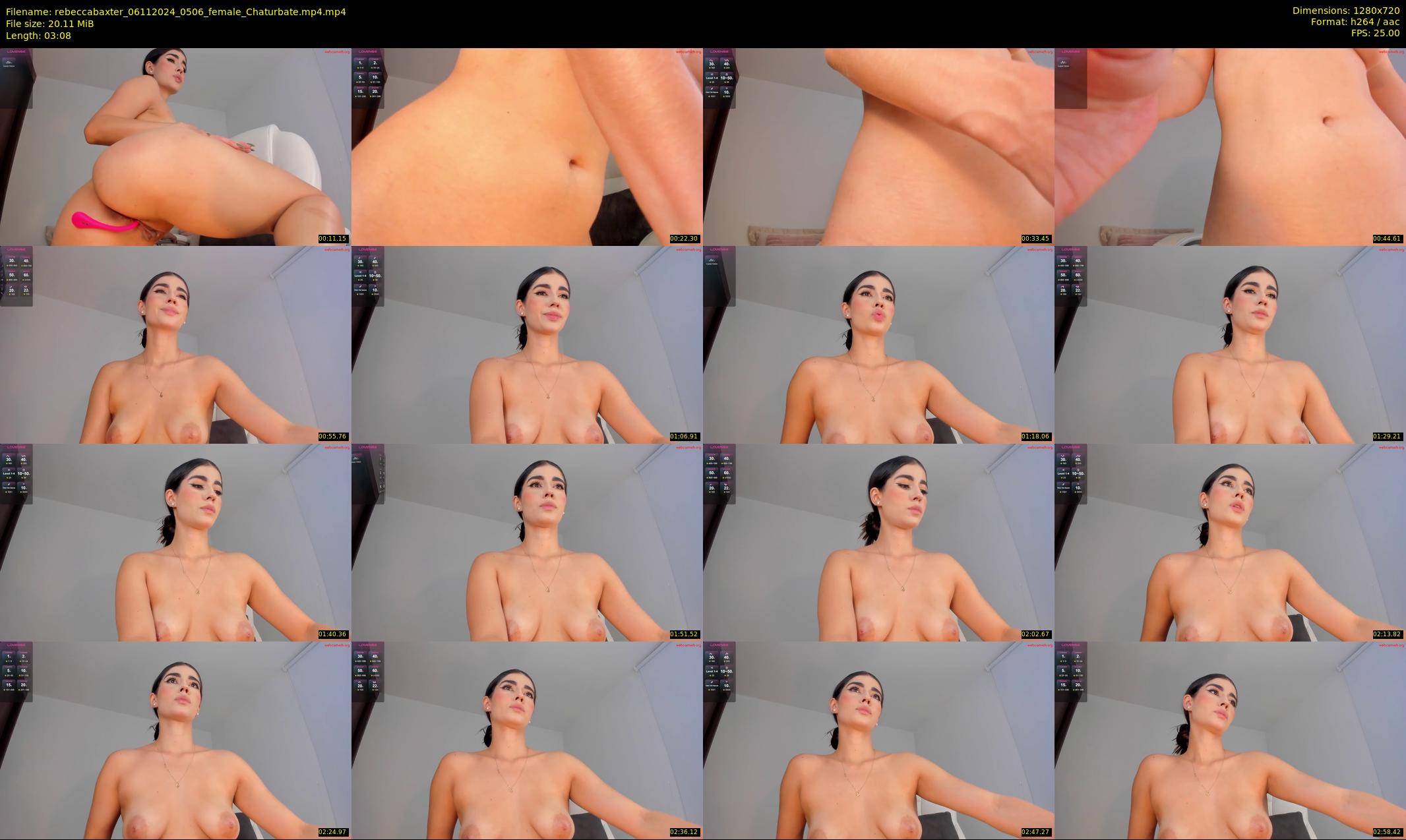 rebeccabaxter — 4 minute Chaturbate female cam show recording, 720p, Nov 6, 2024