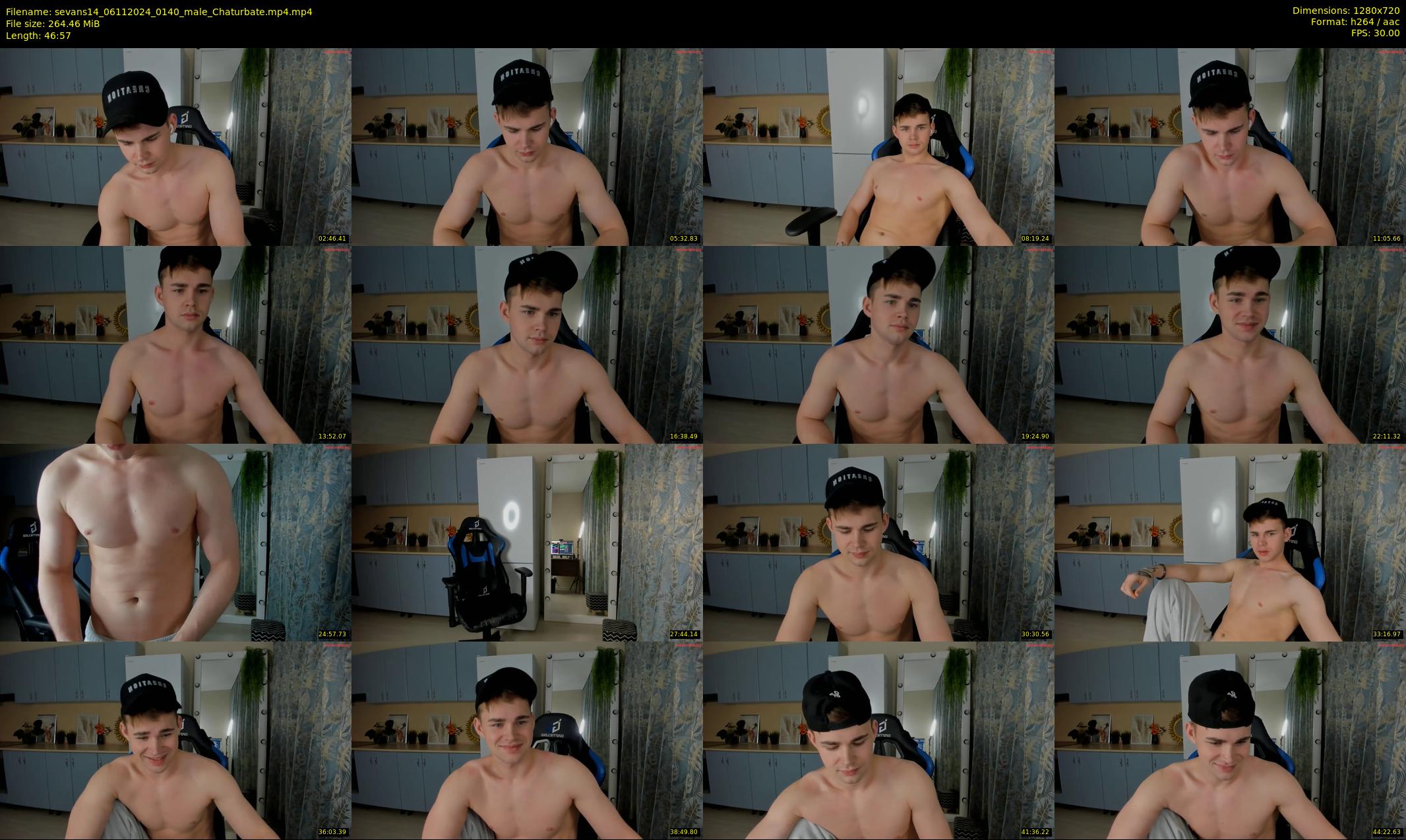 sevans14 — 47 minute Chaturbate male cam show recording, 720p, Nov 6, 2024