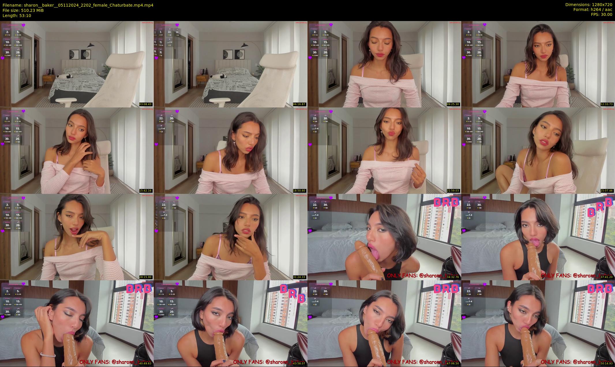 sharon__baker_ — 54 minute Chaturbate female cam show recording, 720p, Nov 5, 2024
