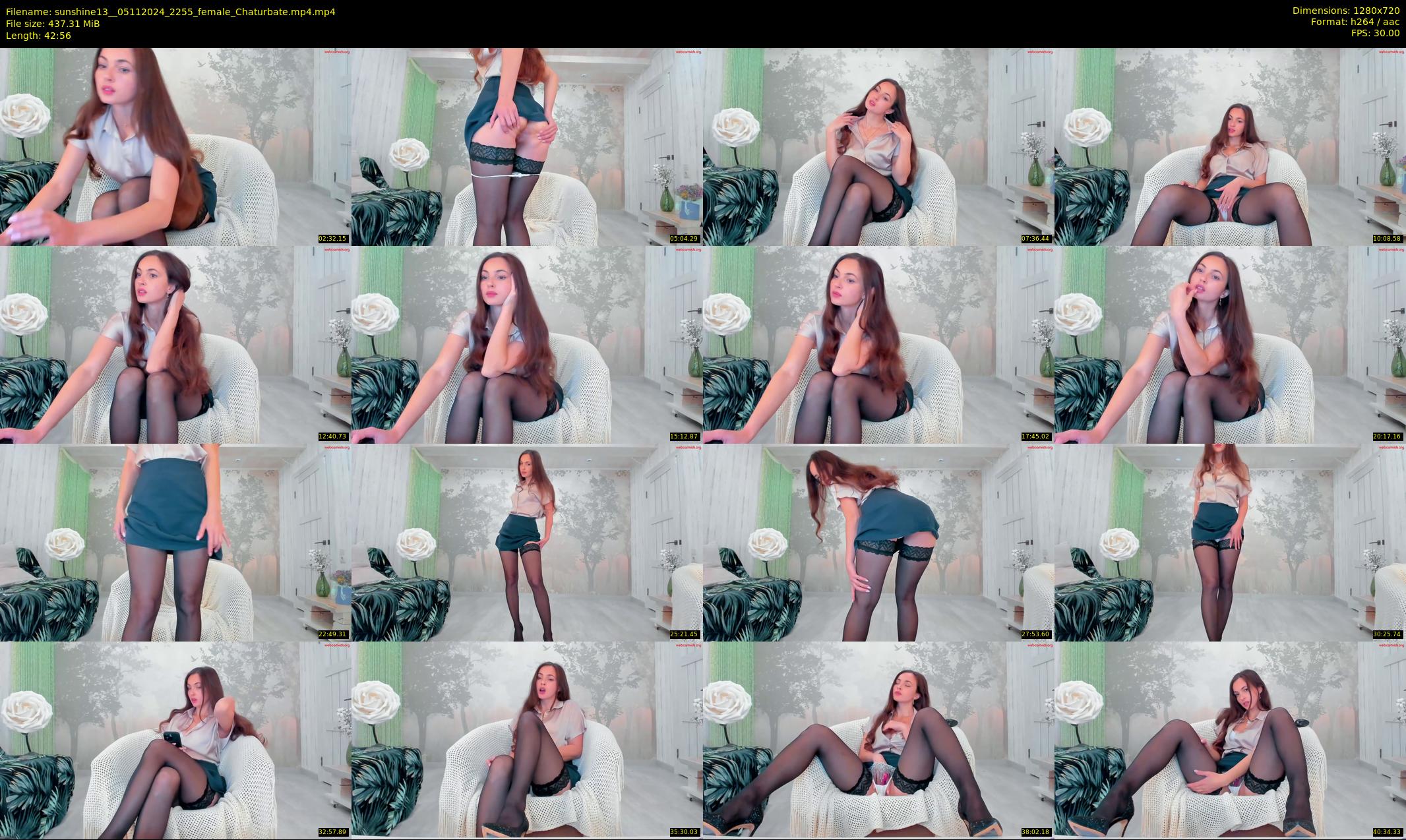 sunshine13_ — 43 minute Chaturbate female cam show recording, 720p, Nov 5, 2024
