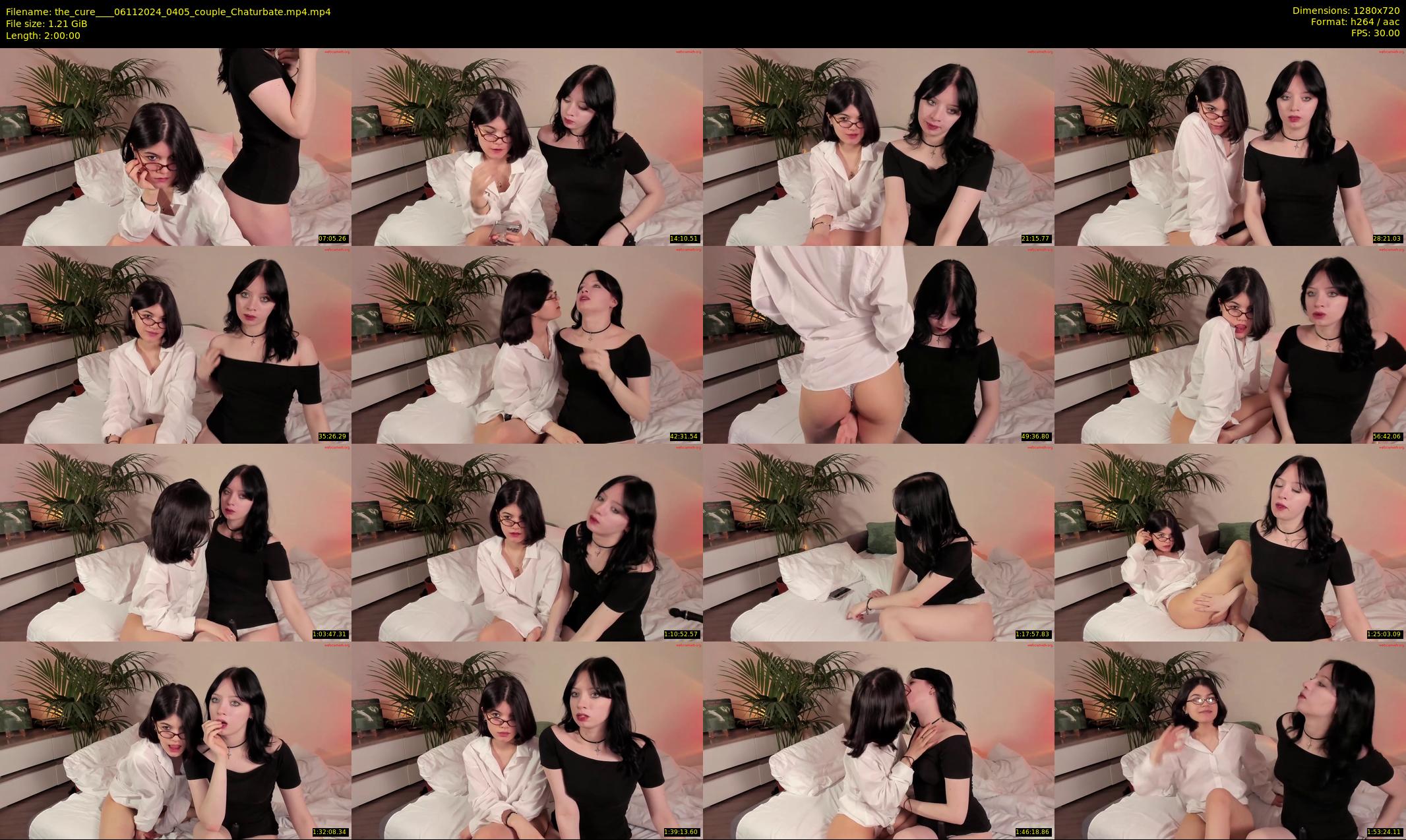the_cure___ — 120 minute Chaturbate couple cam show recording, 720p, Nov 6, 2024