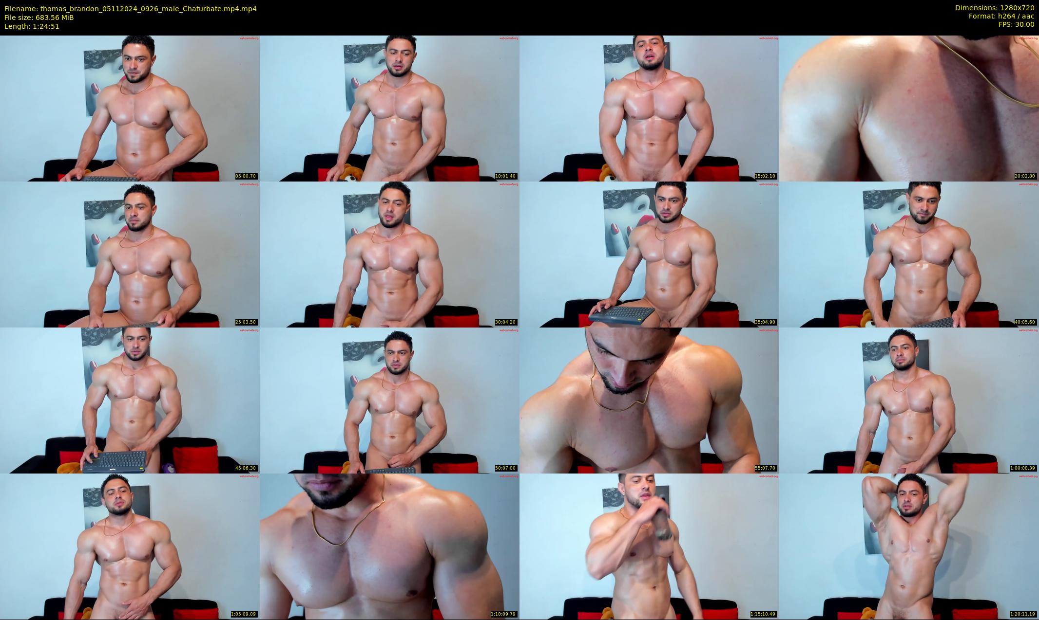 thomas_brandon — 85 minute Chaturbate male cam show recording, 720p, Nov 5, 2024