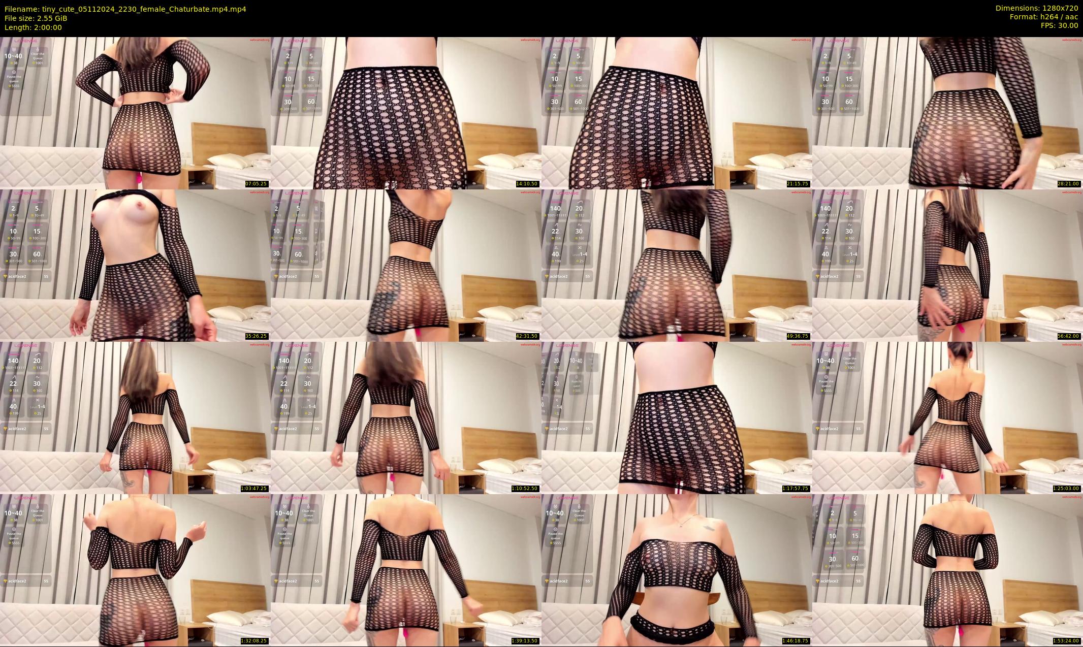 tiny_cute — 120 minute Chaturbate female cam show recording, 720p, Nov 5, 2024