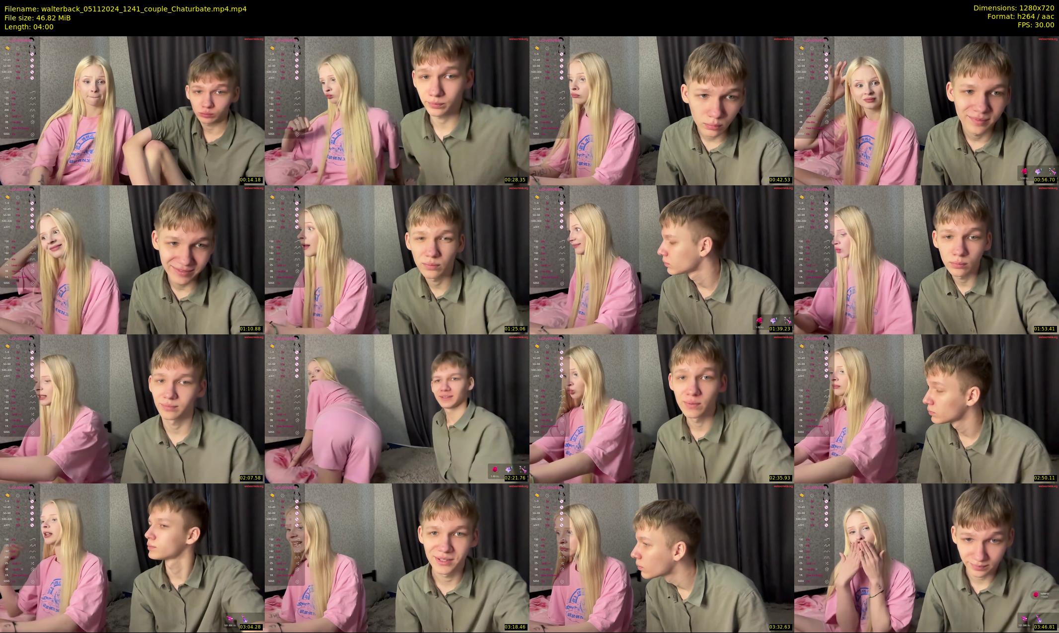 walterback — 4 minute Chaturbate male cam show recording, 720p, Nov 5, 2024