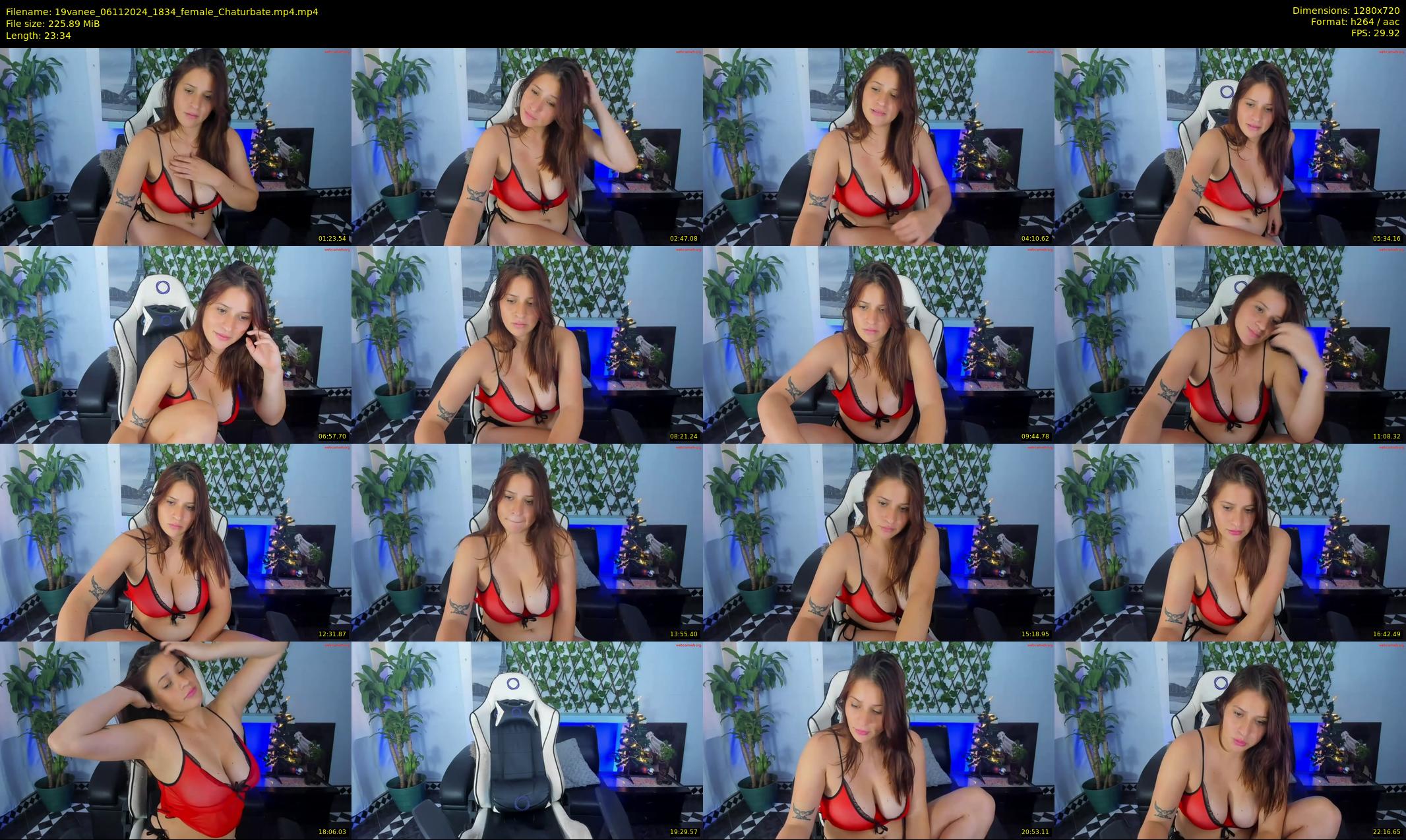19vanee — 24 minute Chaturbate female cam show recording, 720p, Nov 6, 2024