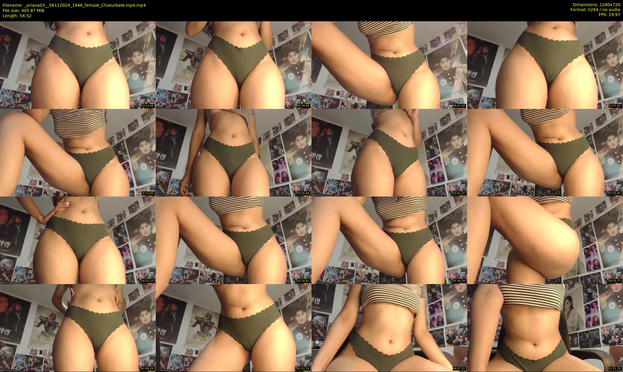 _ariana03_ — 55 minute Chaturbate female cam show recording, 720p, Nov 6, 2024