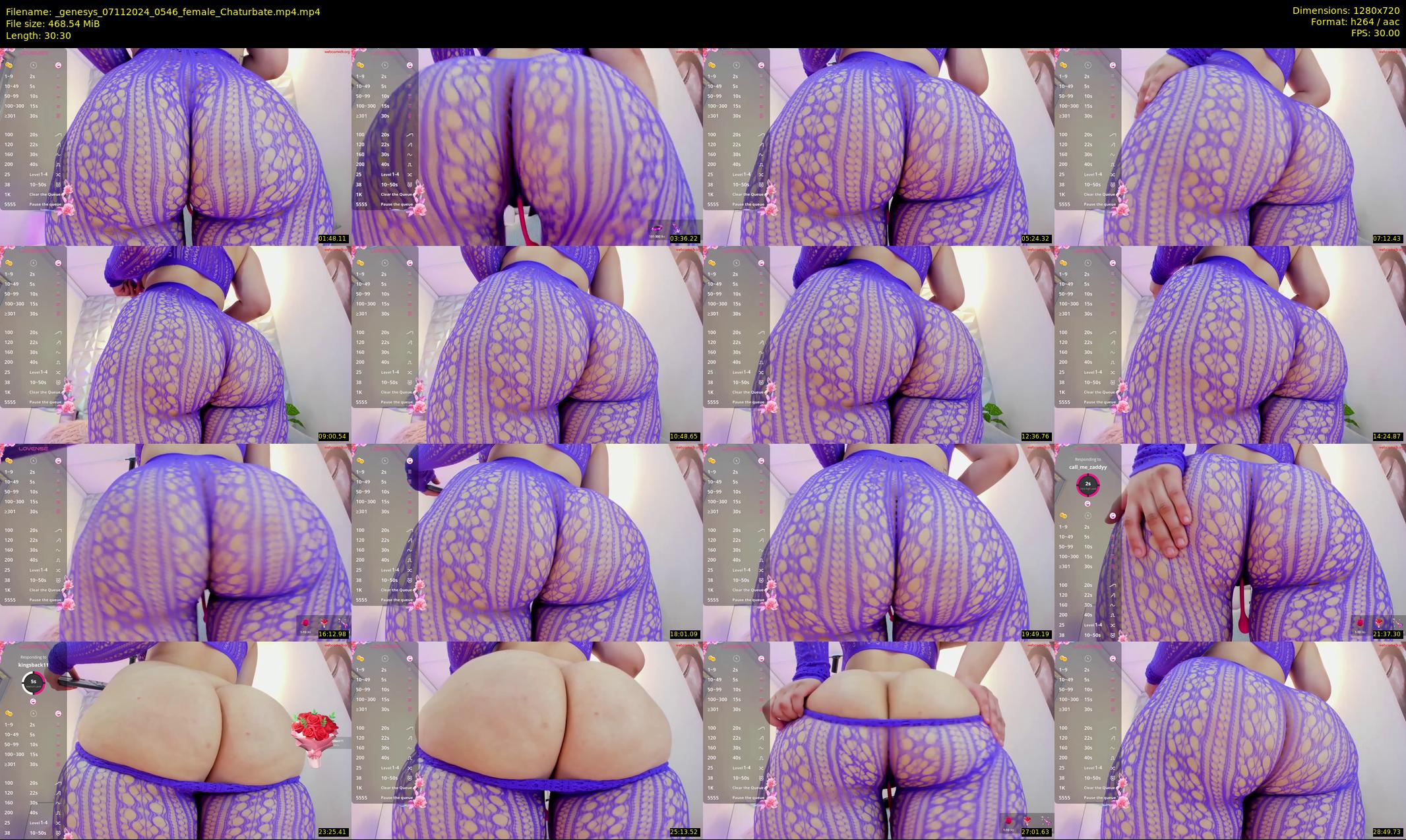 _genesys — 31 minute Chaturbate female cam show recording, 720p, Nov 7, 2024