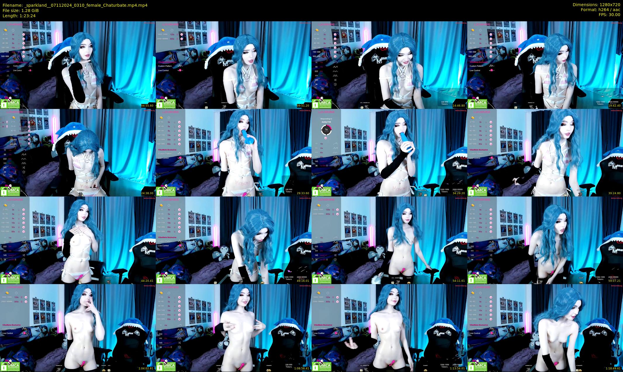 _sparkland_ — 84 minute Chaturbate female cam show recording, 720p, Nov 7, 2024