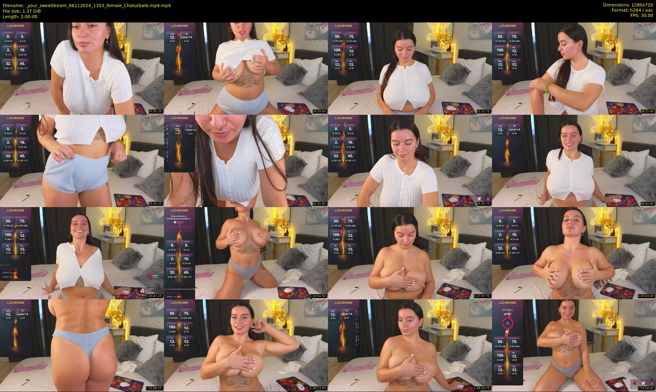 _your_sweetdream — 120 minute Chaturbate female cam show recording, 720p, Nov 6, 2024