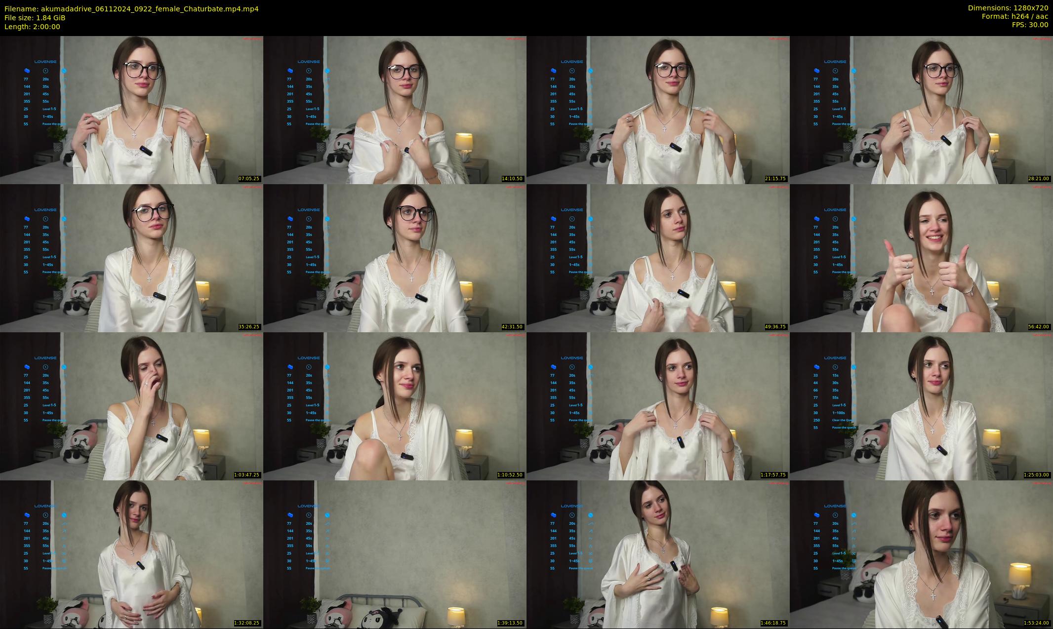 akumadadrive — 120 minute Chaturbate female cam show recording, 720p, Nov 6, 2024