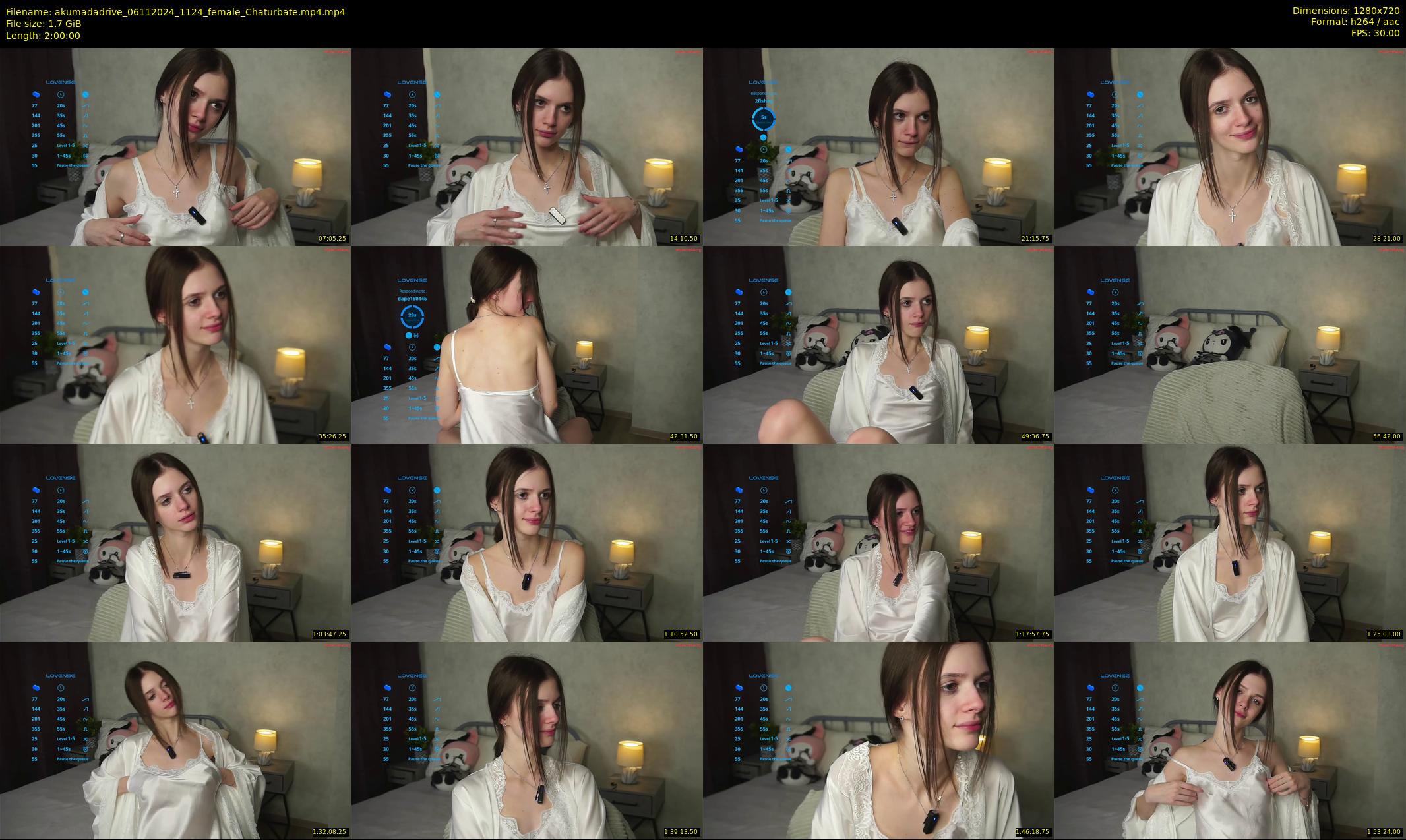 akumadadrive — 120 minute Chaturbate female cam show recording, 720p, Nov 6, 2024