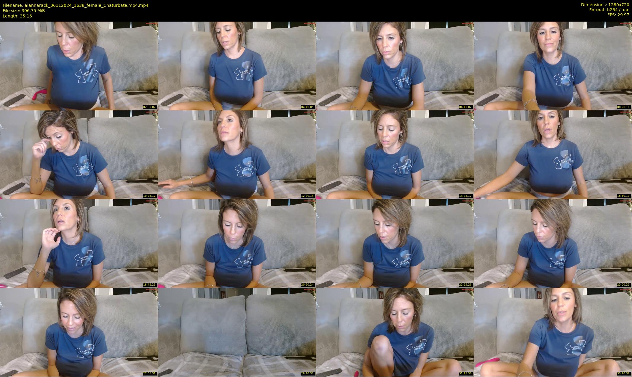 alannarack — 36 minute Chaturbate female cam show recording, 720p, Nov 6, 2024
