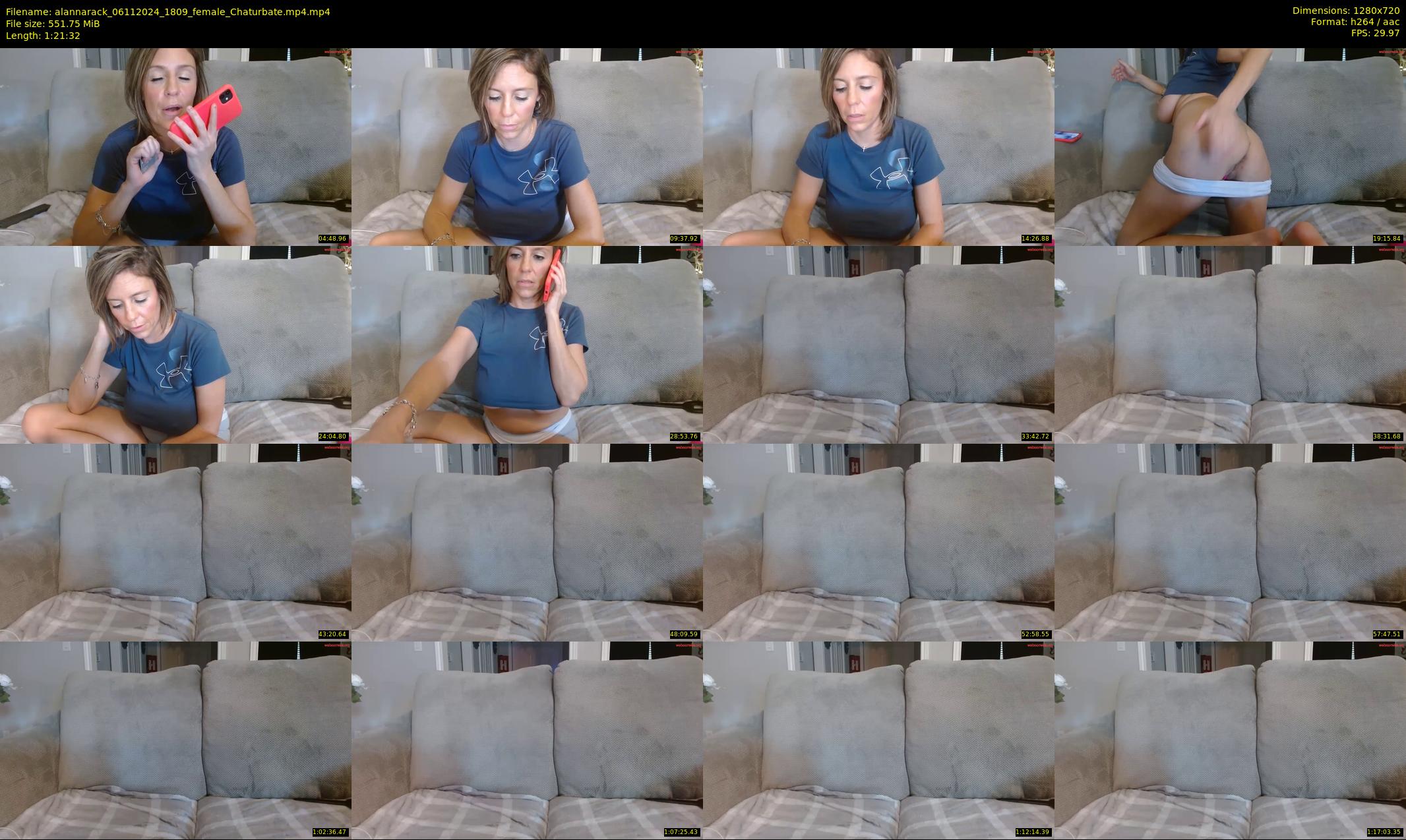 alannarack — 82 minute Chaturbate female cam show recording, 720p, Nov 6, 2024