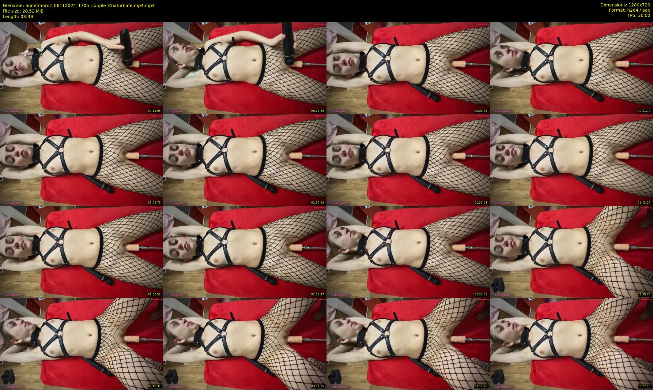 annetmoroz — 4 minute Chaturbate couple cam show recording, 720p, Nov 6, 2024