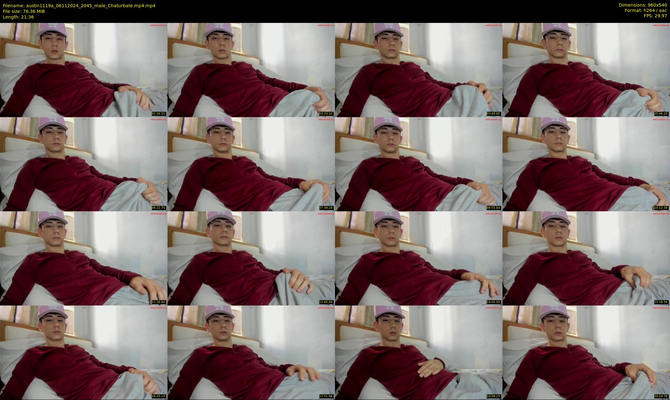 austin1119a — 22 minute Chaturbate male cam show recording, 480p, Nov 6, 2024