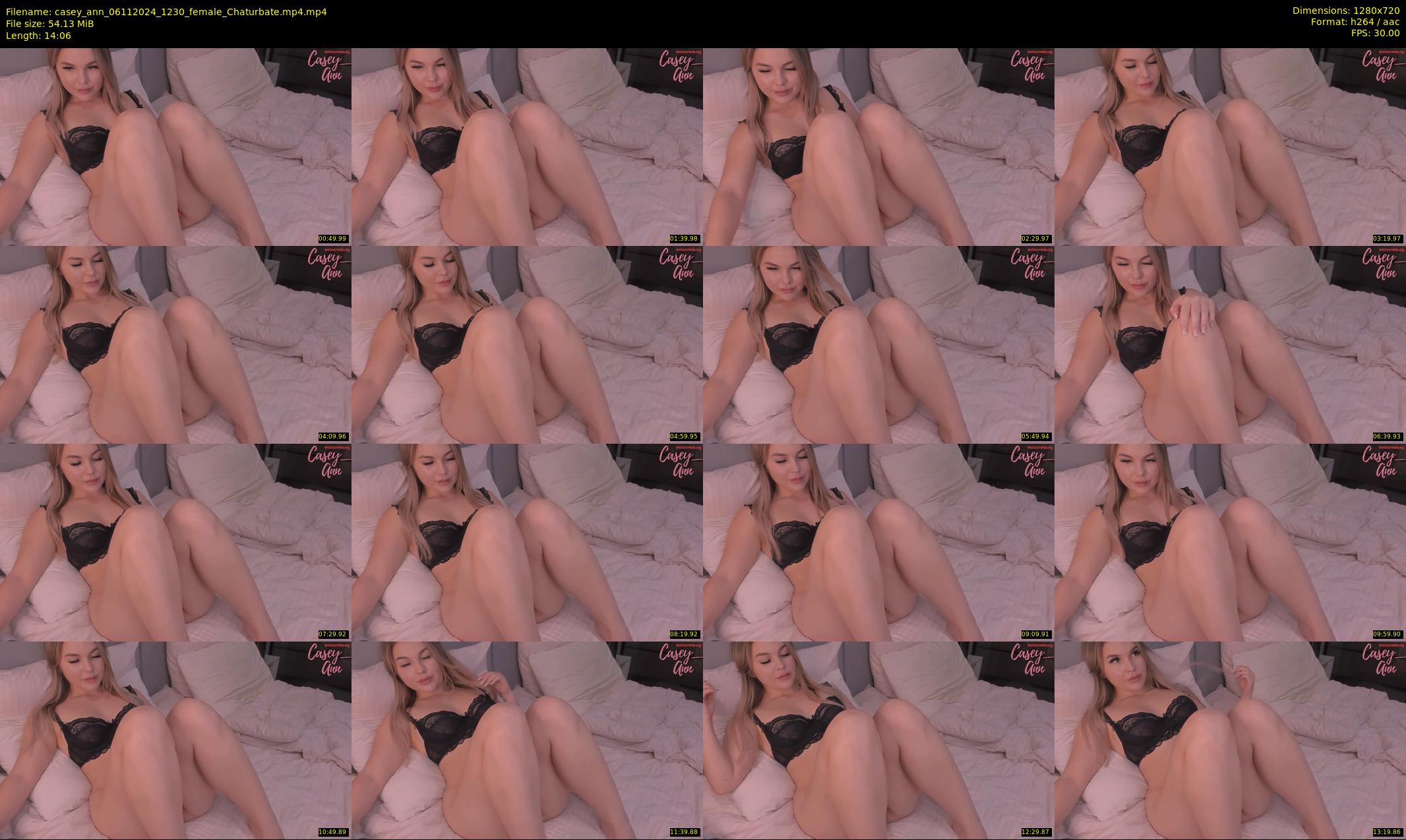 casey_ann — 15 minute Chaturbate female cam show recording, 720p, Nov 6, 2024