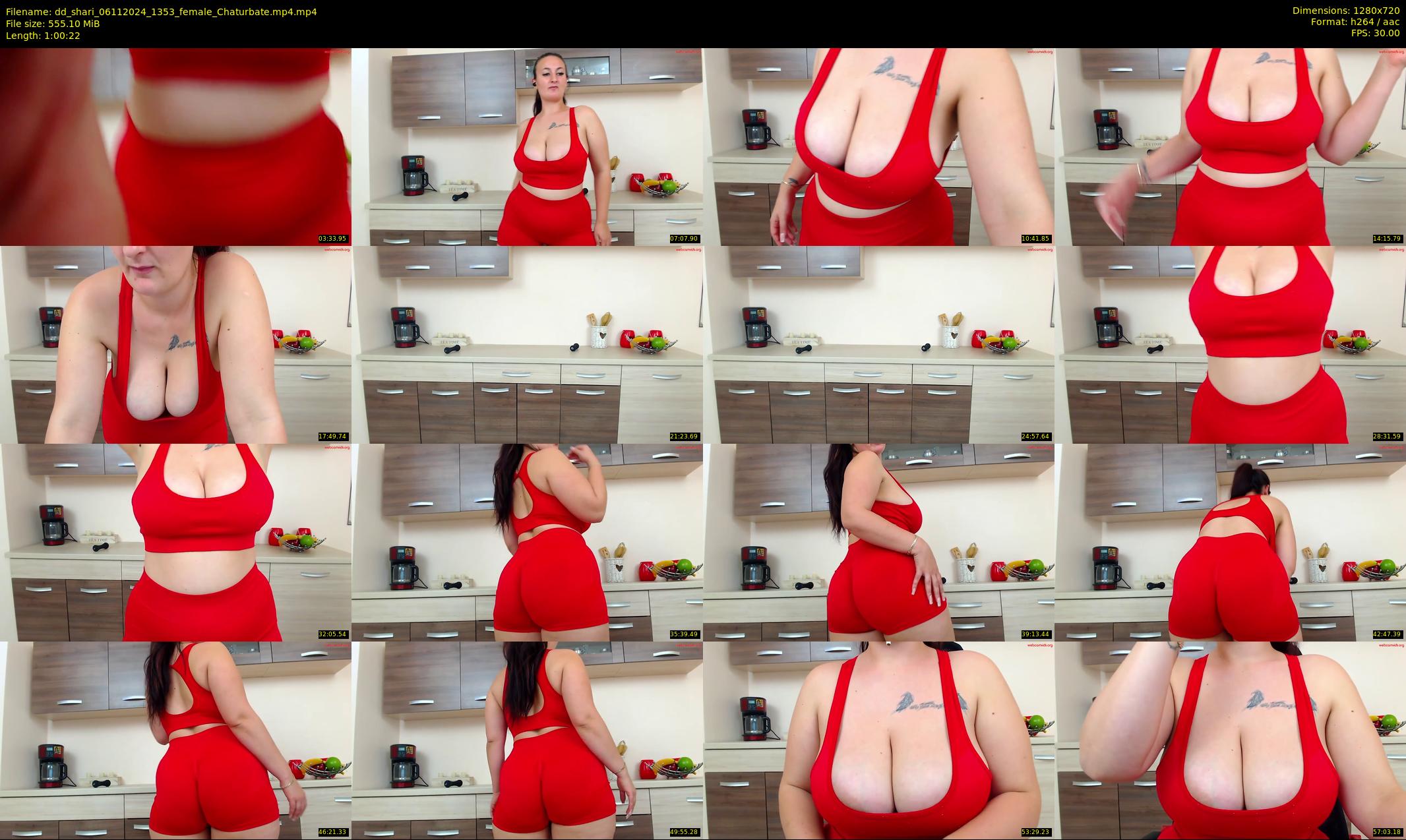 dd_shari — 61 minute Chaturbate female cam show recording, 720p, Nov 6, 2024