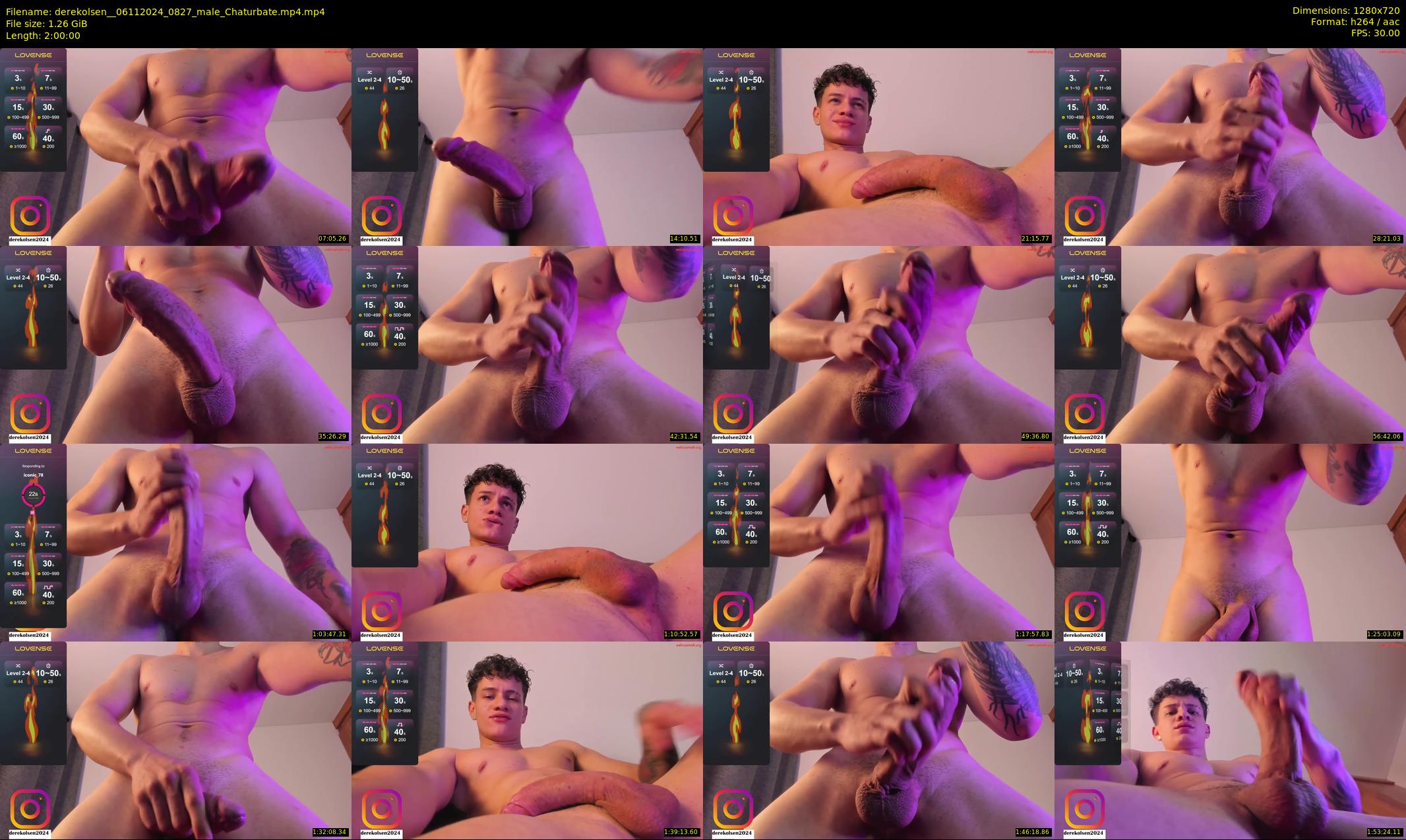 derekolsen_ — 120 minute Chaturbate male cam show recording, 720p, Nov 6, 2024