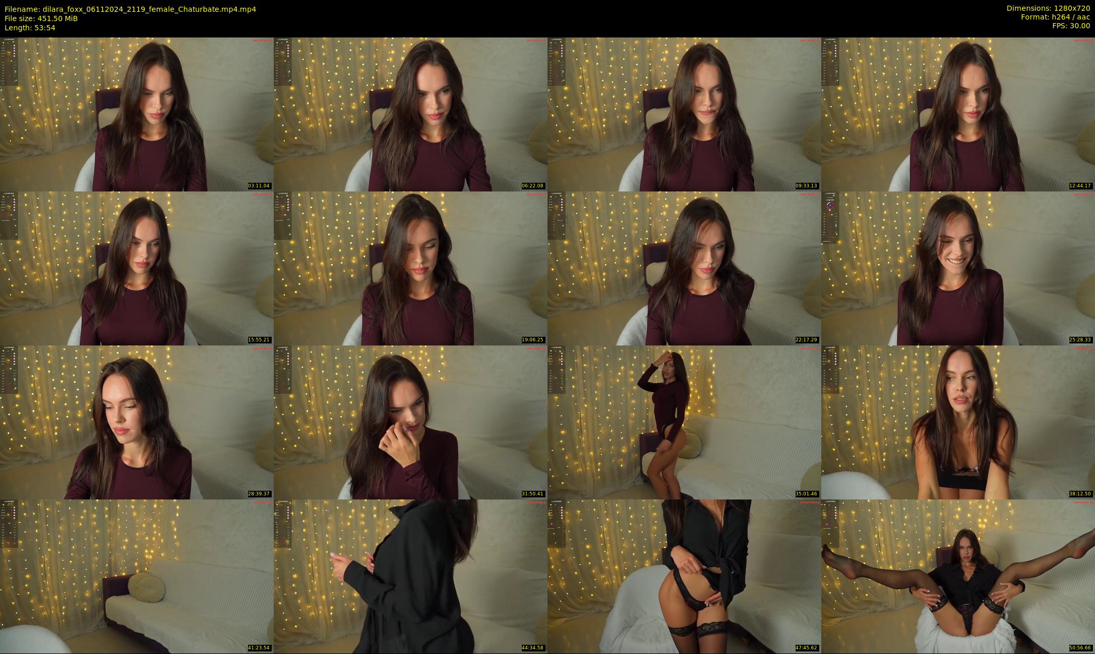 dilara_foxx — 54 minute Chaturbate female cam show recording, 720p, Nov 6, 2024