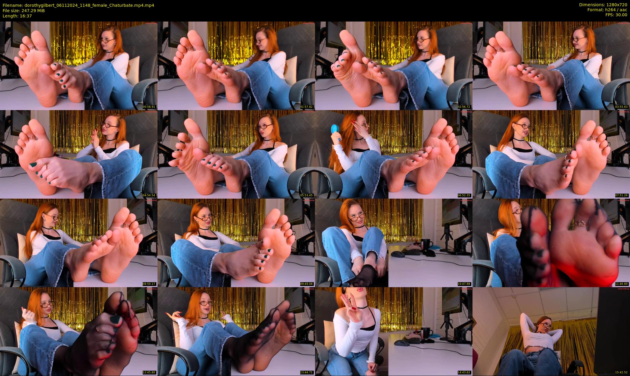 dorothygilbert — 17 minute Chaturbate female cam show recording, 720p, Nov 6, 2024