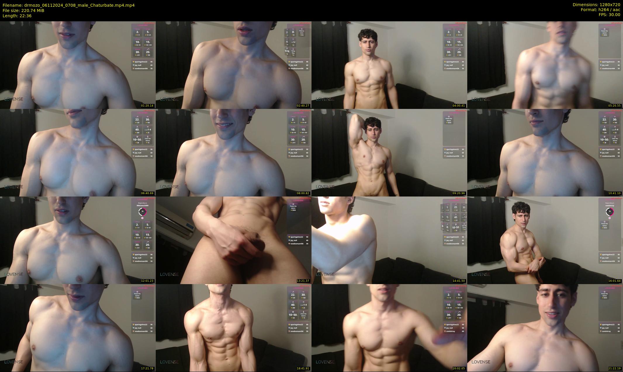 drmozo — 23 minute Chaturbate male cam show recording, 720p, Nov 6, 2024