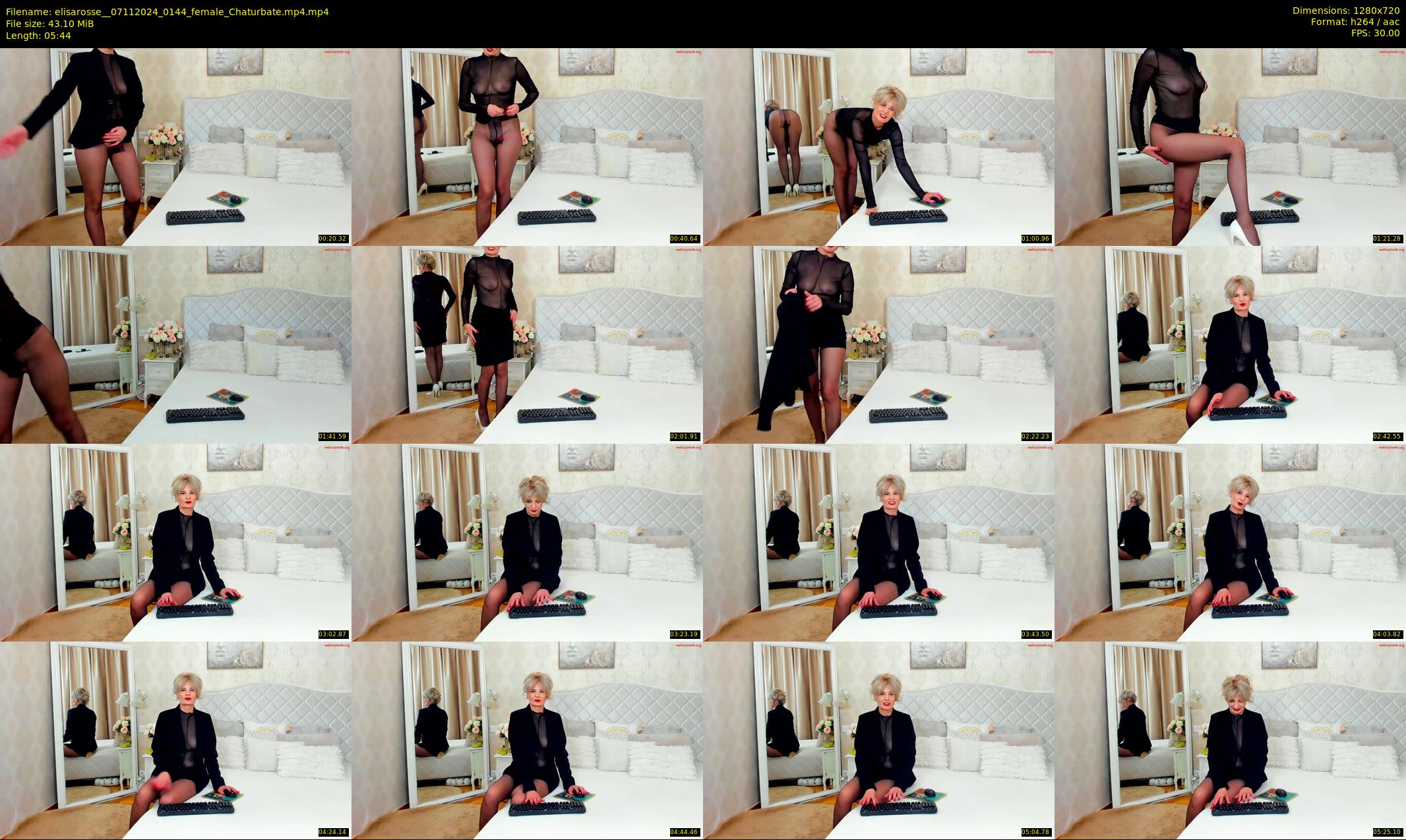 elisarosse_ — 6 minute Chaturbate female cam show recording, 720p, Nov 7, 2024
