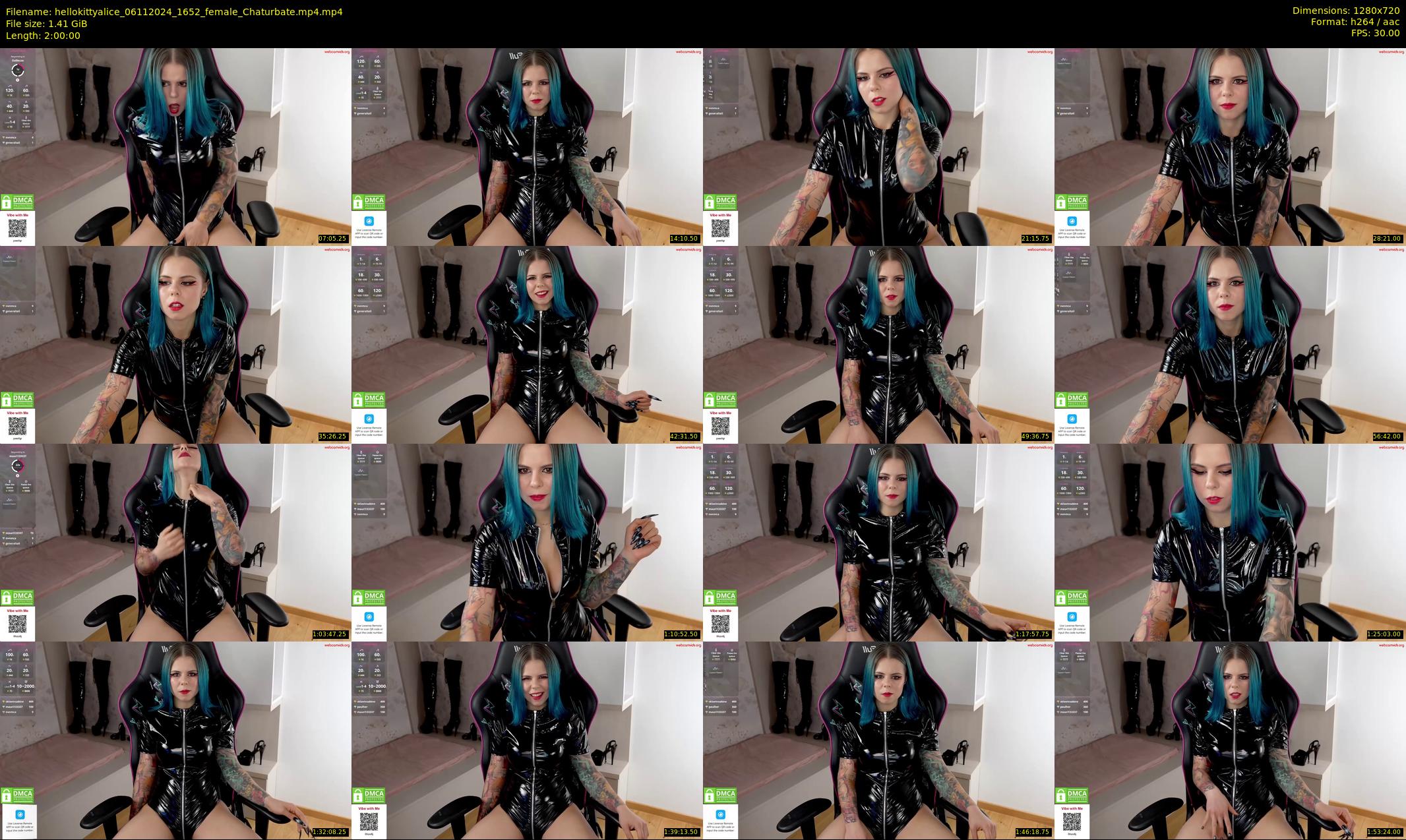 hellokittyalice — 120 minute Chaturbate female cam show recording, 720p, Nov 6, 2024
