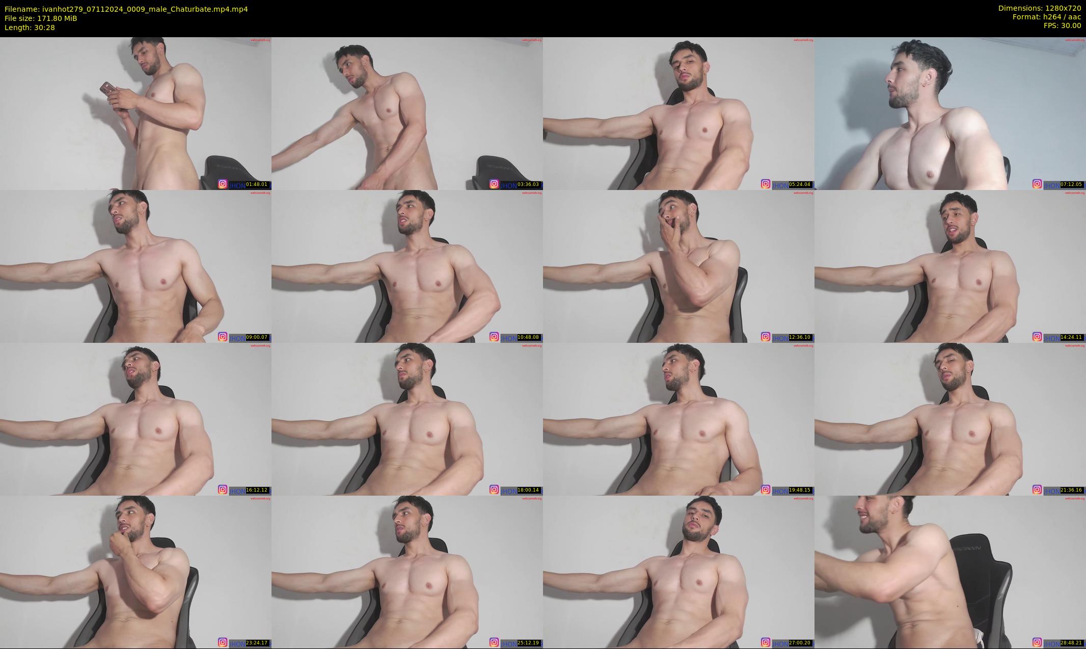 ivanhot279 — 31 minute Chaturbate male cam show recording, 720p, Nov 7, 2024