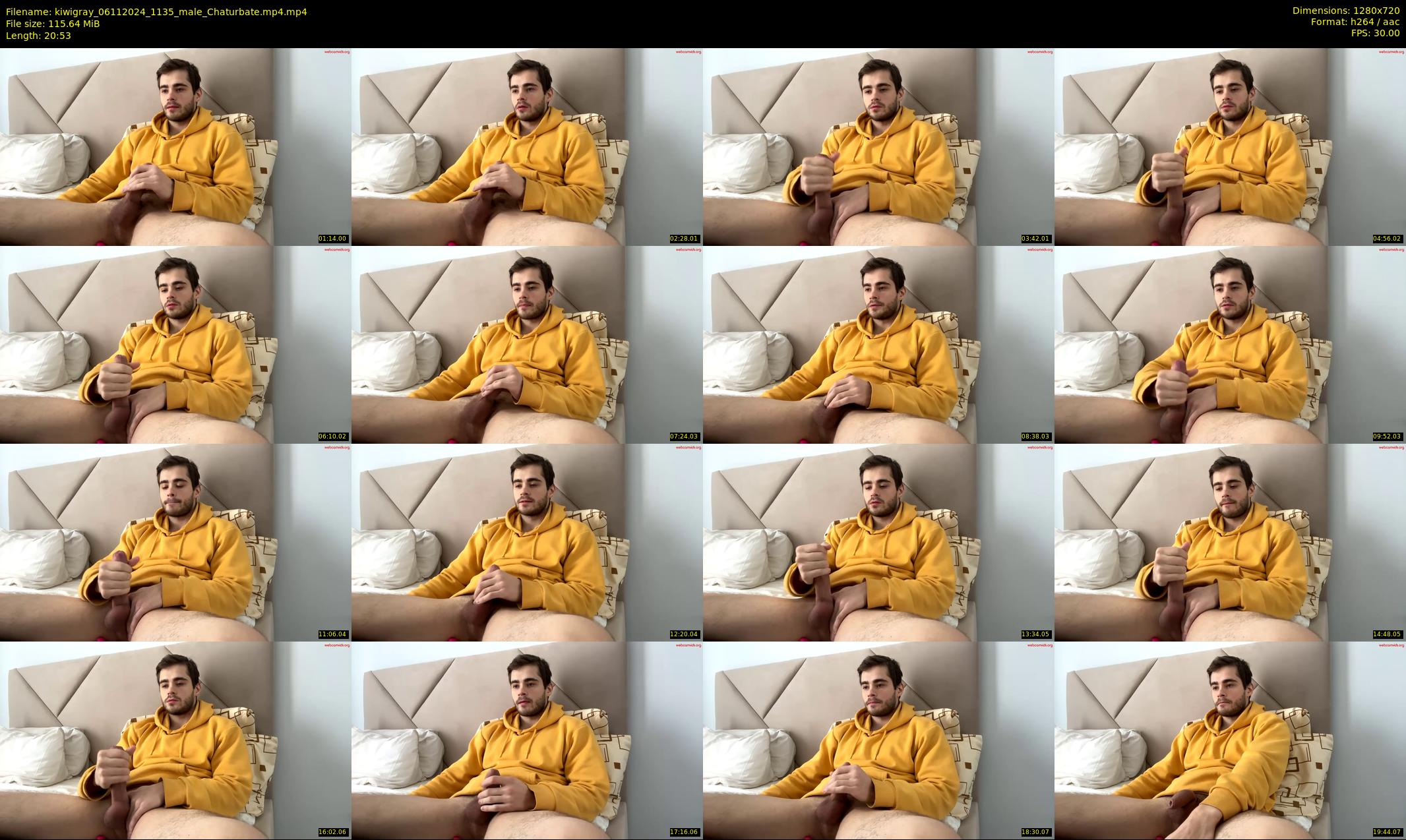 kiwigray — 21 minute Chaturbate male cam show recording, 720p, Nov 6, 2024