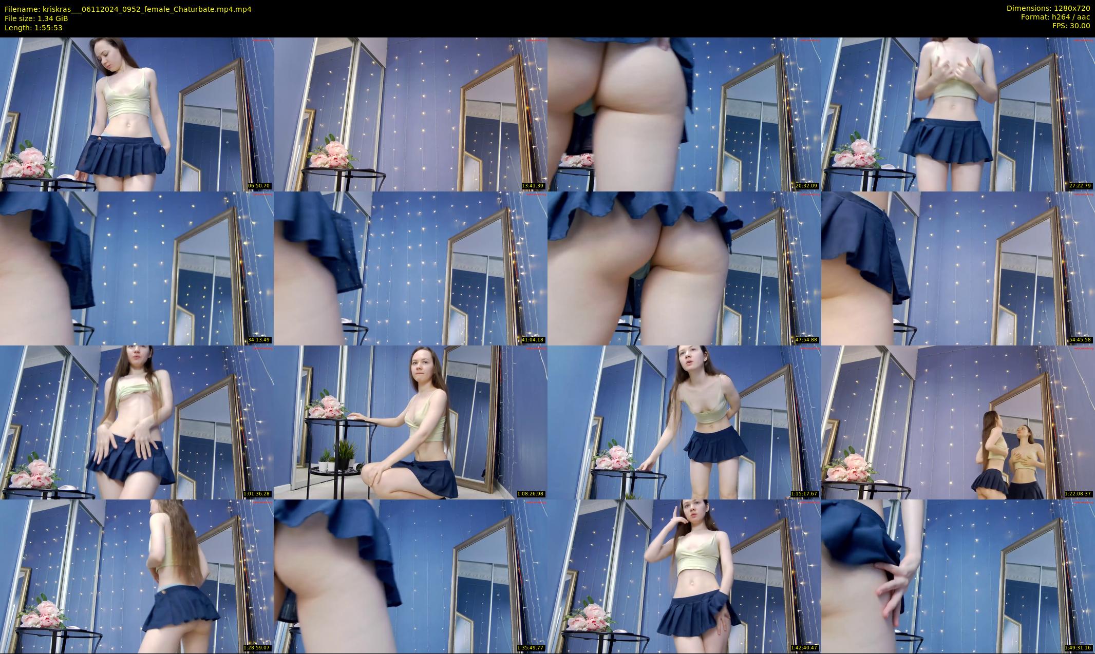 kriskras__ — 116 minute Chaturbate female cam show recording, 720p, Nov 6, 2024