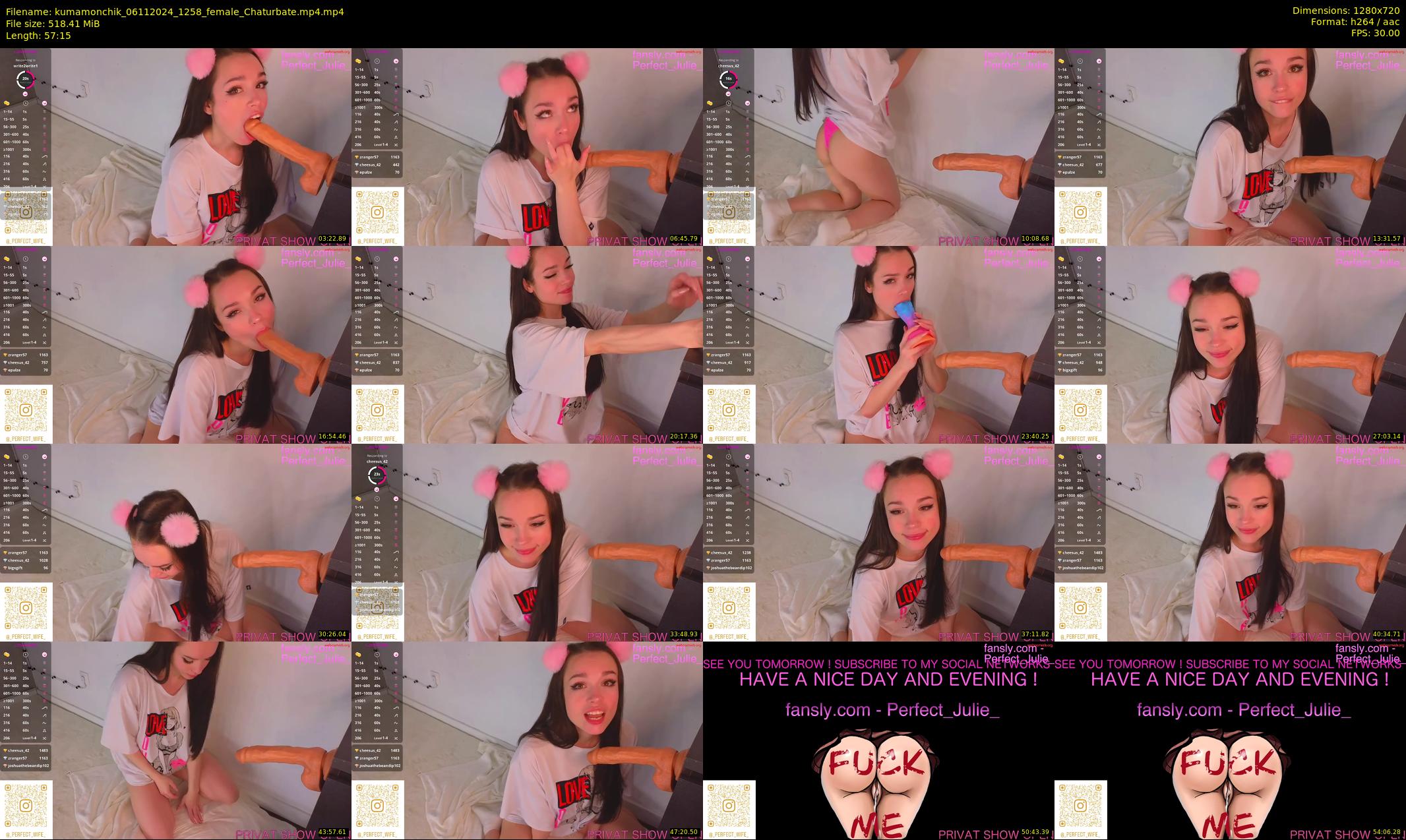 kumamonchik — 58 minute Chaturbate couple cam show recording, 720p, Nov 6, 2024