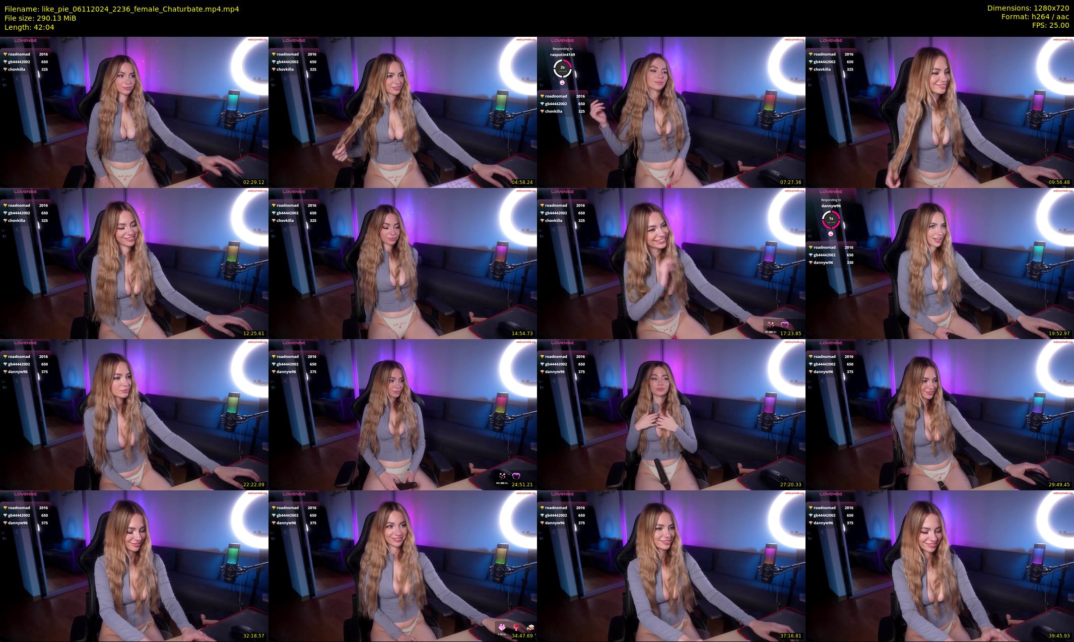 like_pie — 43 minute Chaturbate couple cam show recording, 720p, Nov 6, 2024