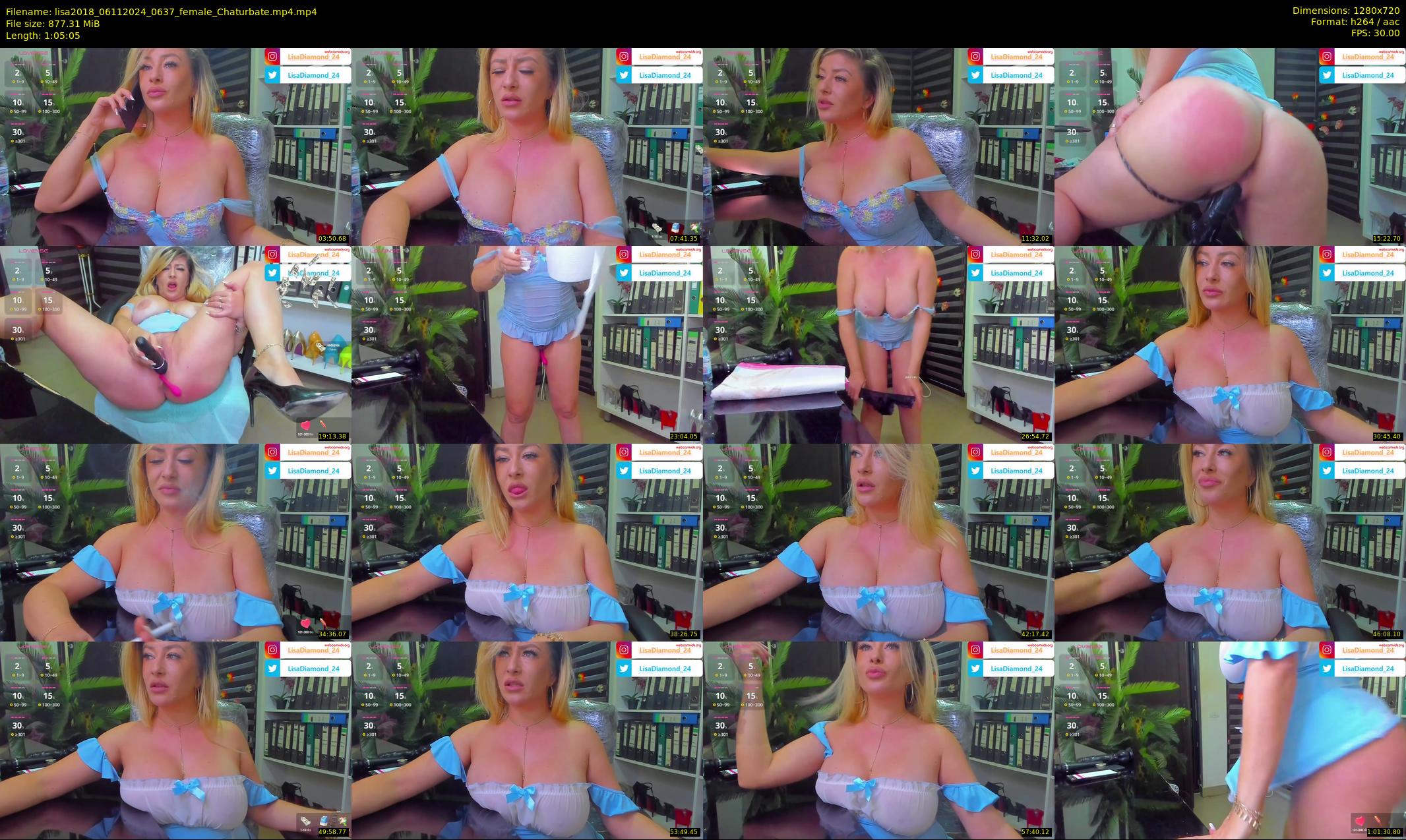lisa2018 — 66 minute Chaturbate female cam show recording, 720p, Nov 6, 2024